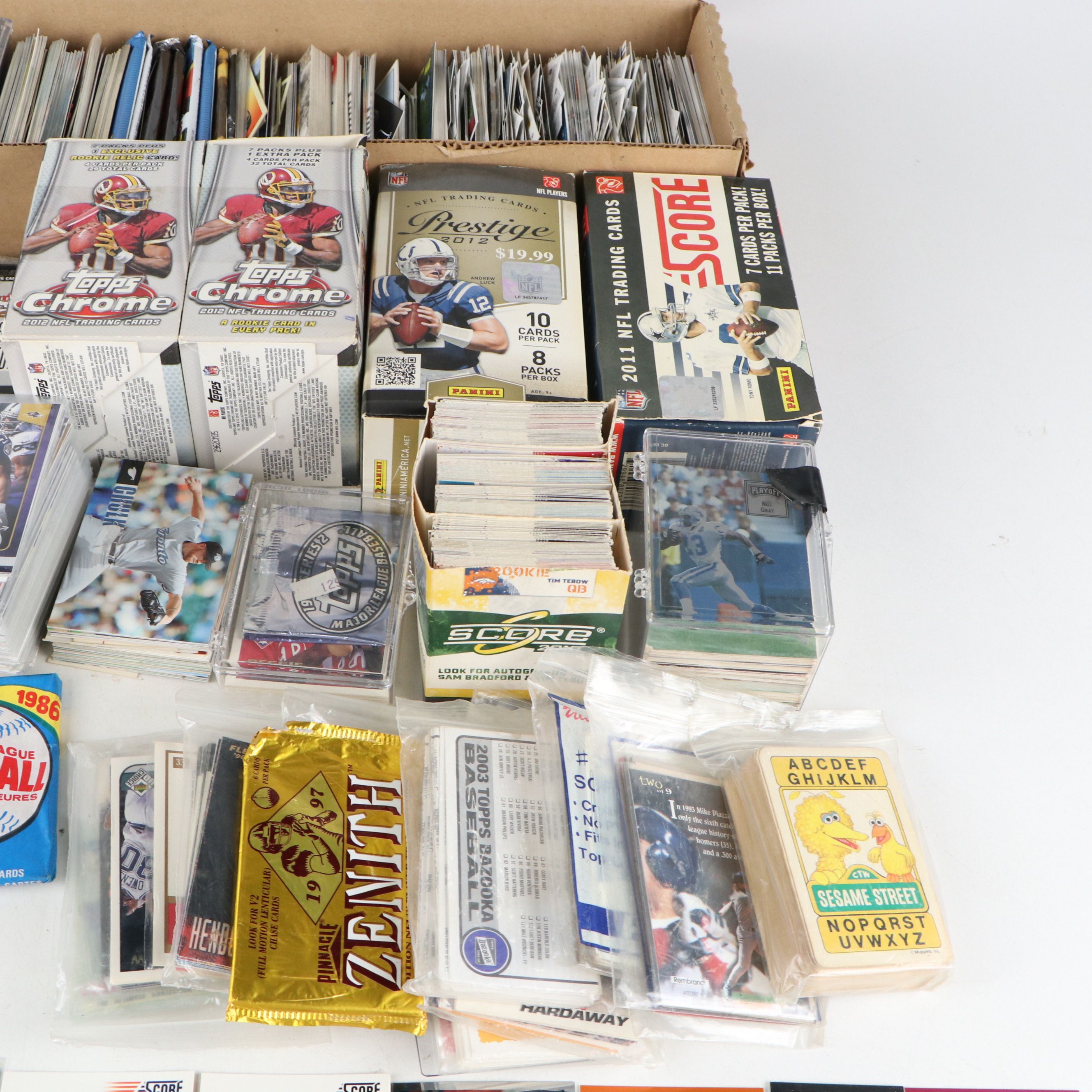 Topps with Other Sports Cards Featuring Tom Brady Commemorative Patch and More