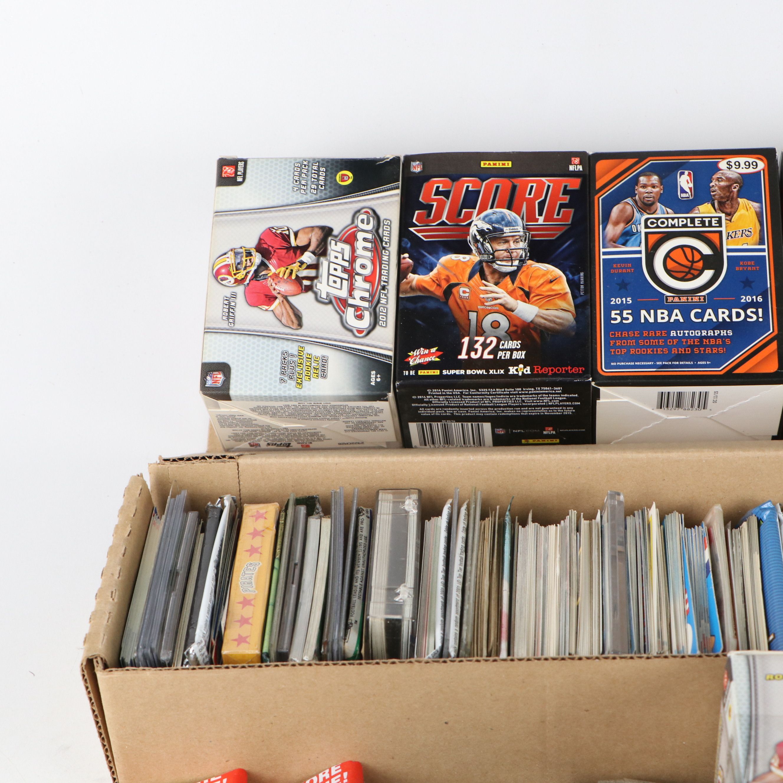 Topps with Other Sports Cards Featuring Tom Brady Commemorative Patch and More