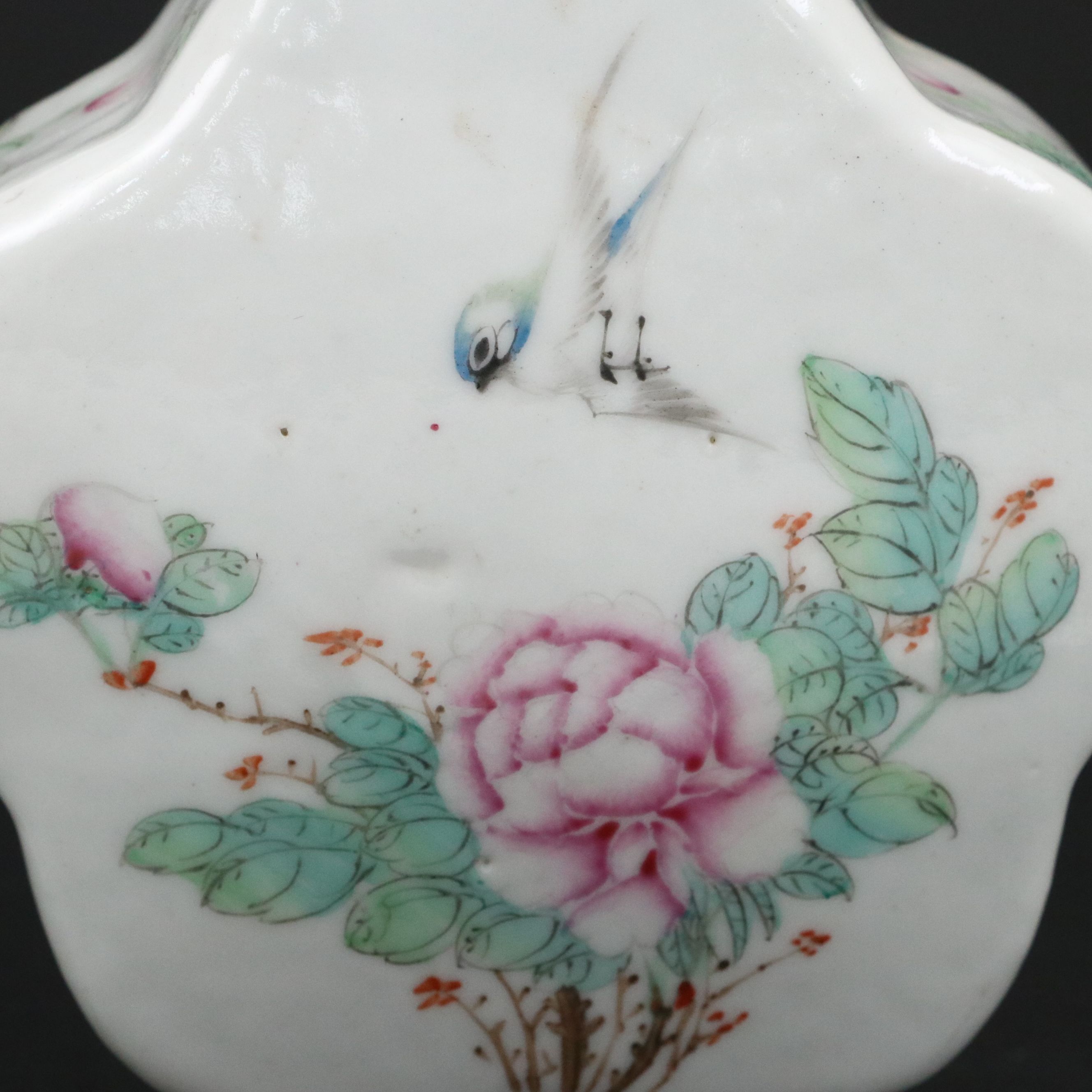 Antique Famille Rose Porcelain Lidded Jars