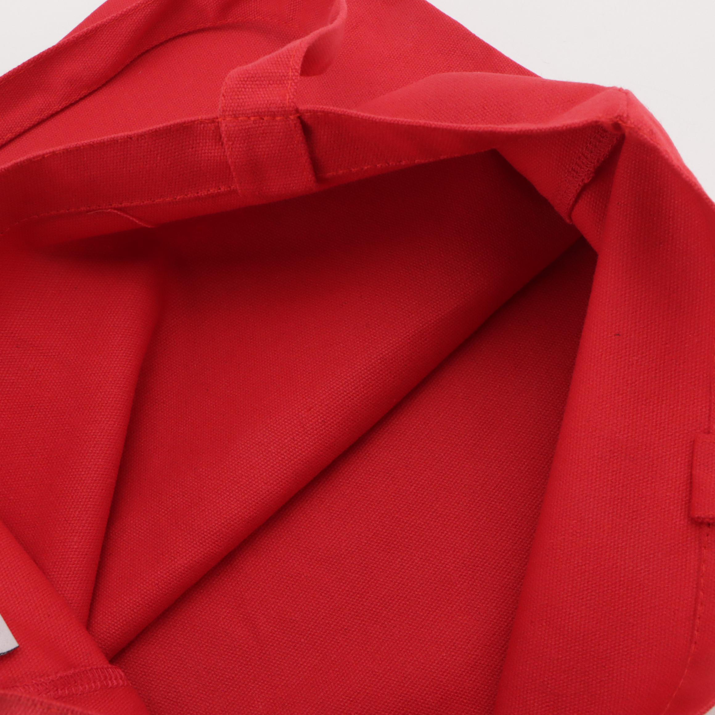 Louis Vuitton City Guide Tote Bag in Red Canvas