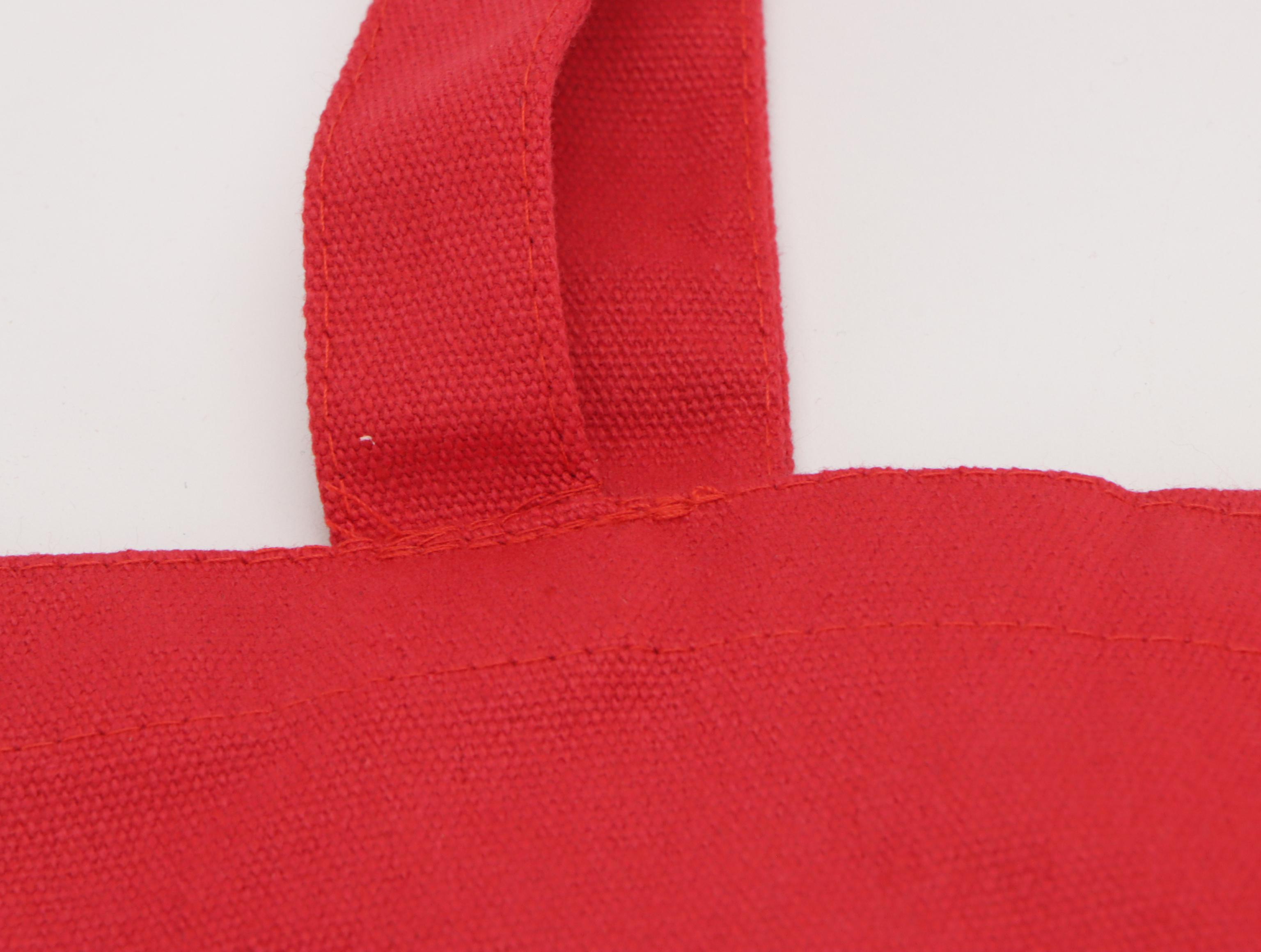 Louis Vuitton City Guide Tote Bag in Red Canvas