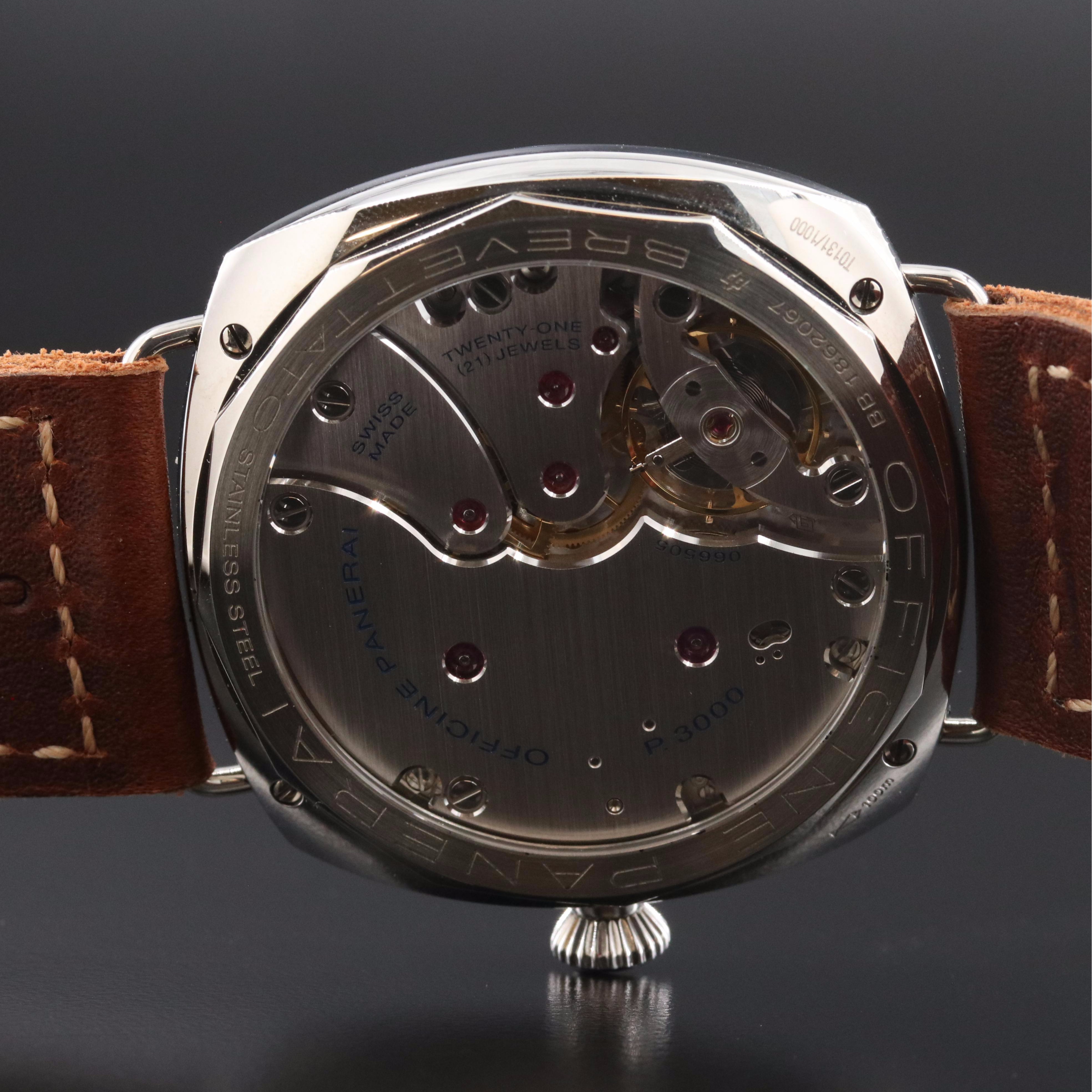Panerai Radiomir 3 Days Acciaio Anonimo PAM00721 Watch
