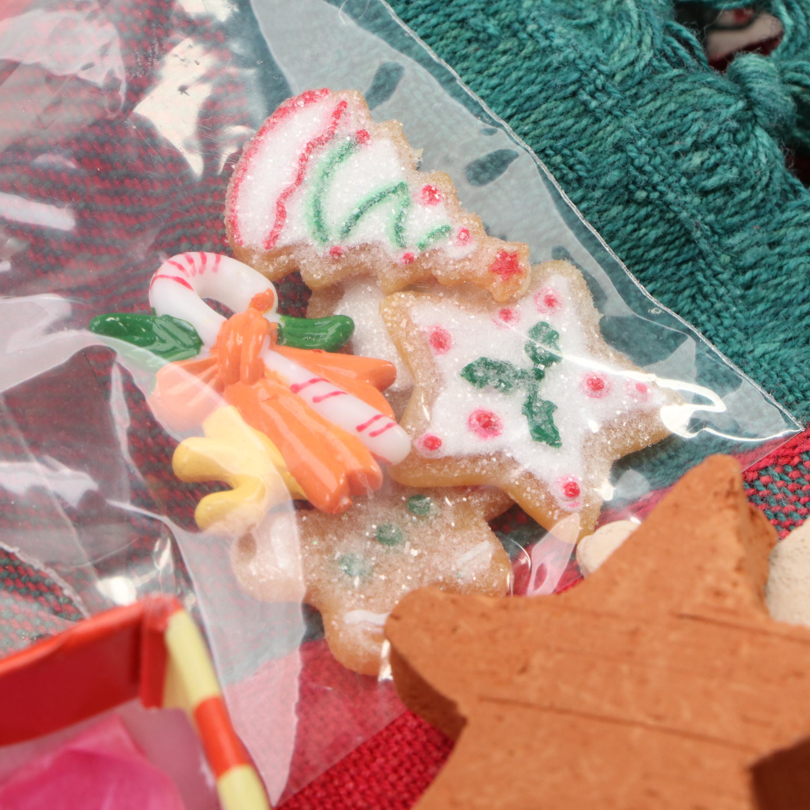 Christmas Collection Featuring Stieff Reindeer and Miniatures