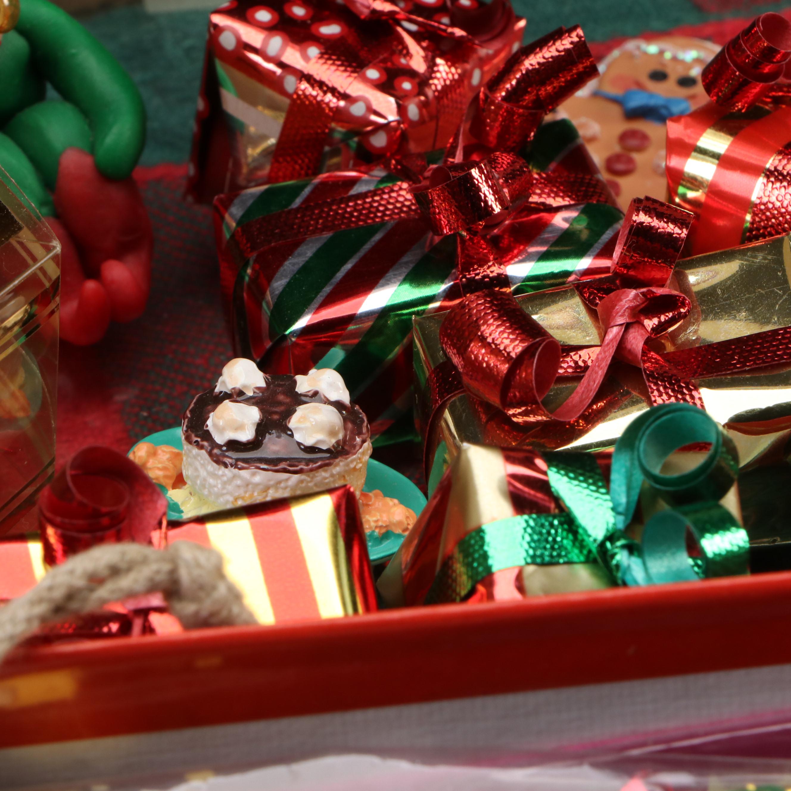 Christmas Collection Featuring Stieff Reindeer and Miniatures