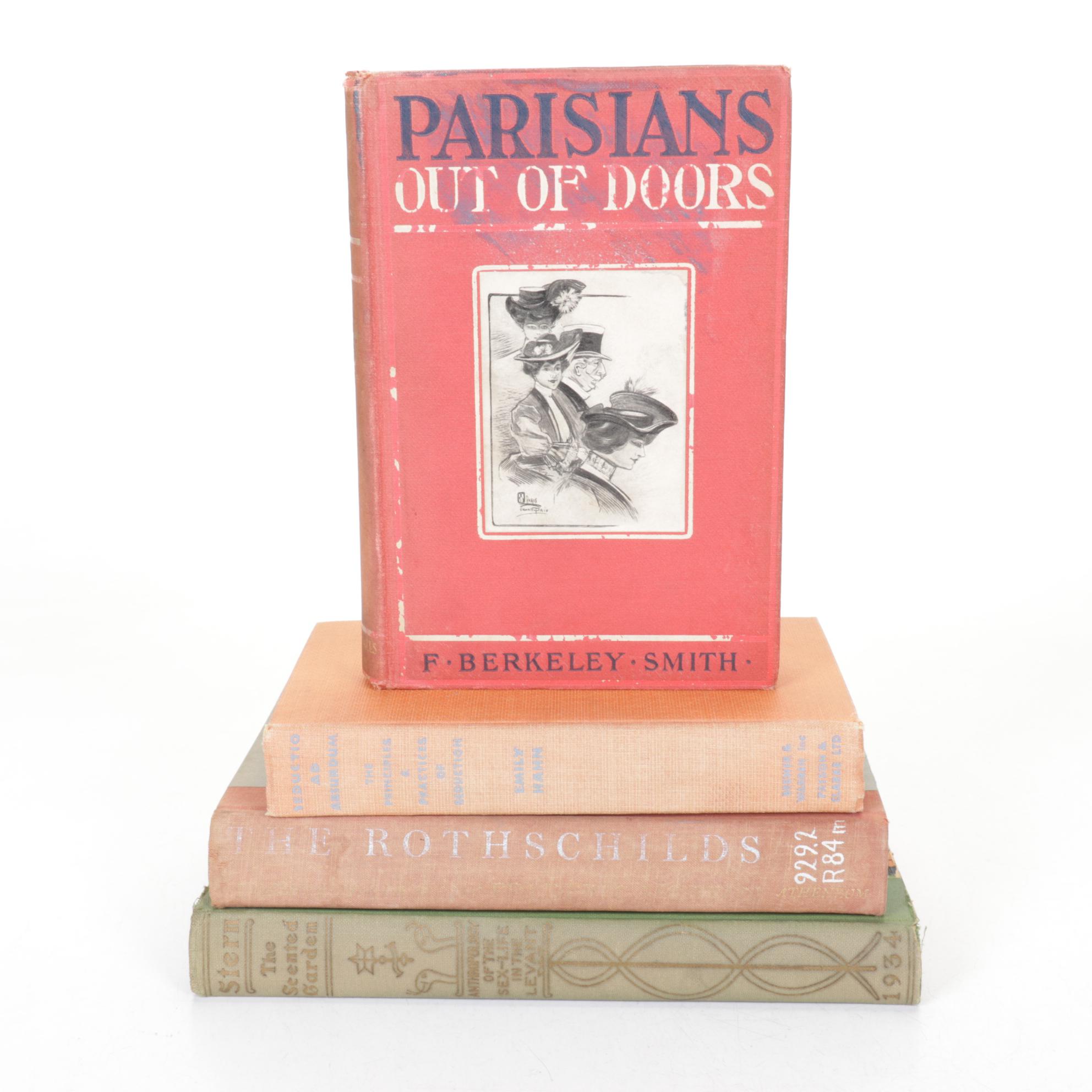 "Parisians Out of Doors" by F. Buckley Smith, 1905, and Three Other Books