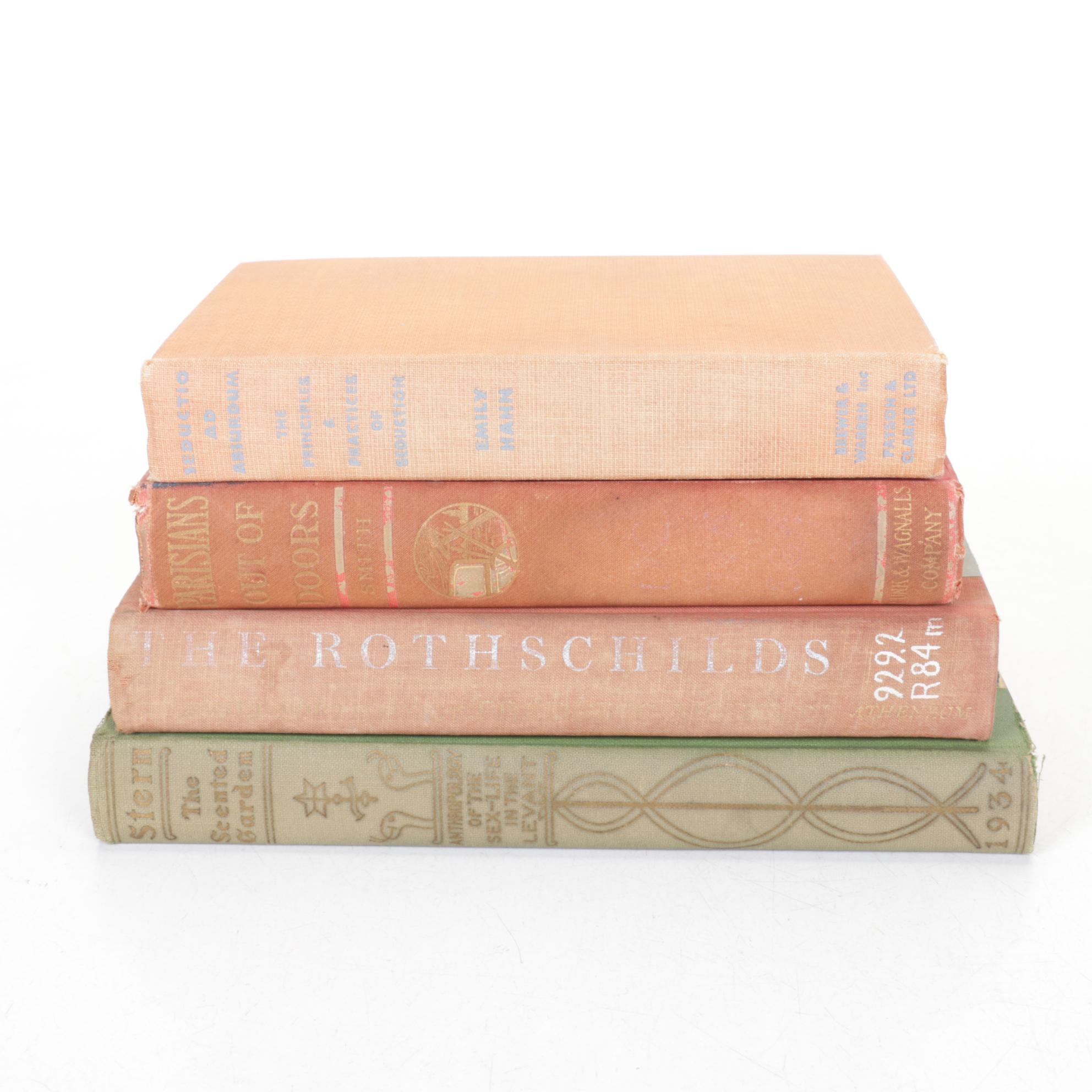 "Parisians Out of Doors" by F. Buckley Smith, 1905, and Three Other Books