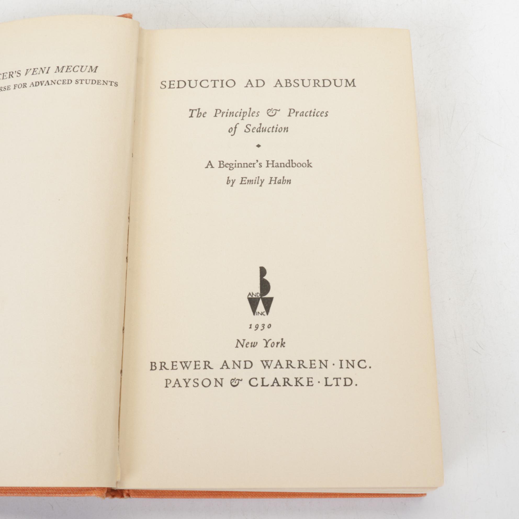 "Parisians Out of Doors" by F. Buckley Smith, 1905, and Three Other Books
