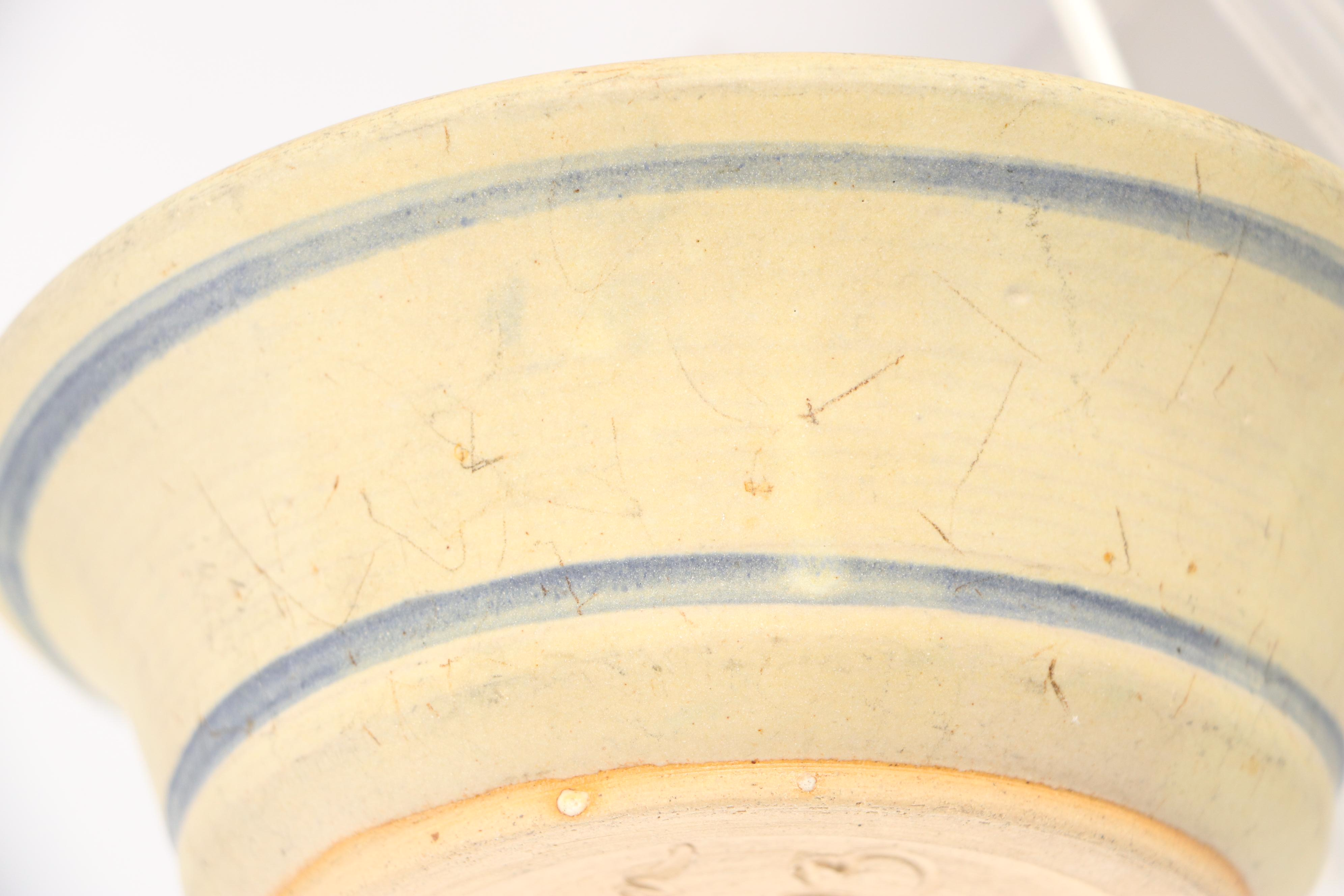 Artisan Signed Pottery Mixing and Serving Bowls