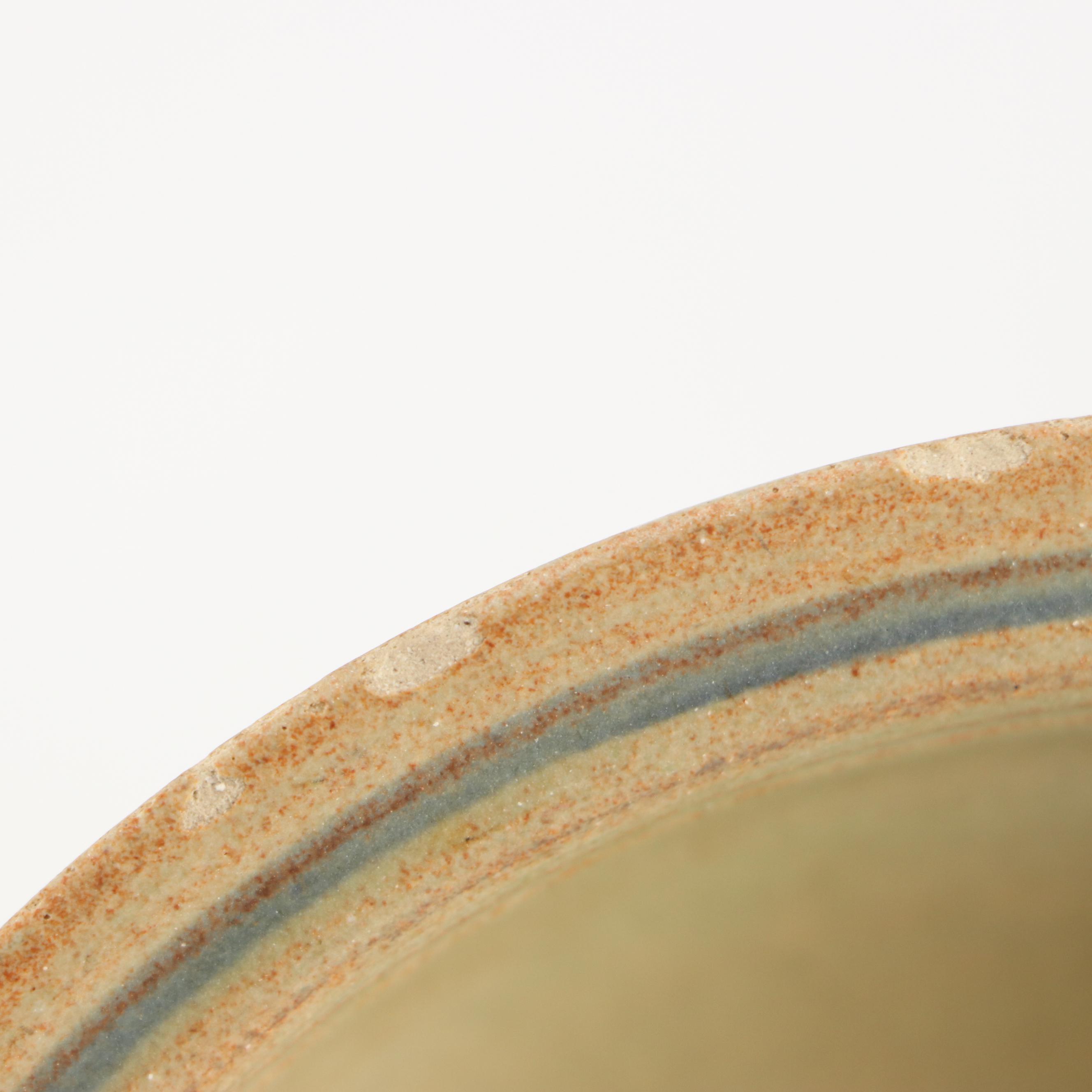 Artisan Signed Pottery Mixing and Serving Bowls