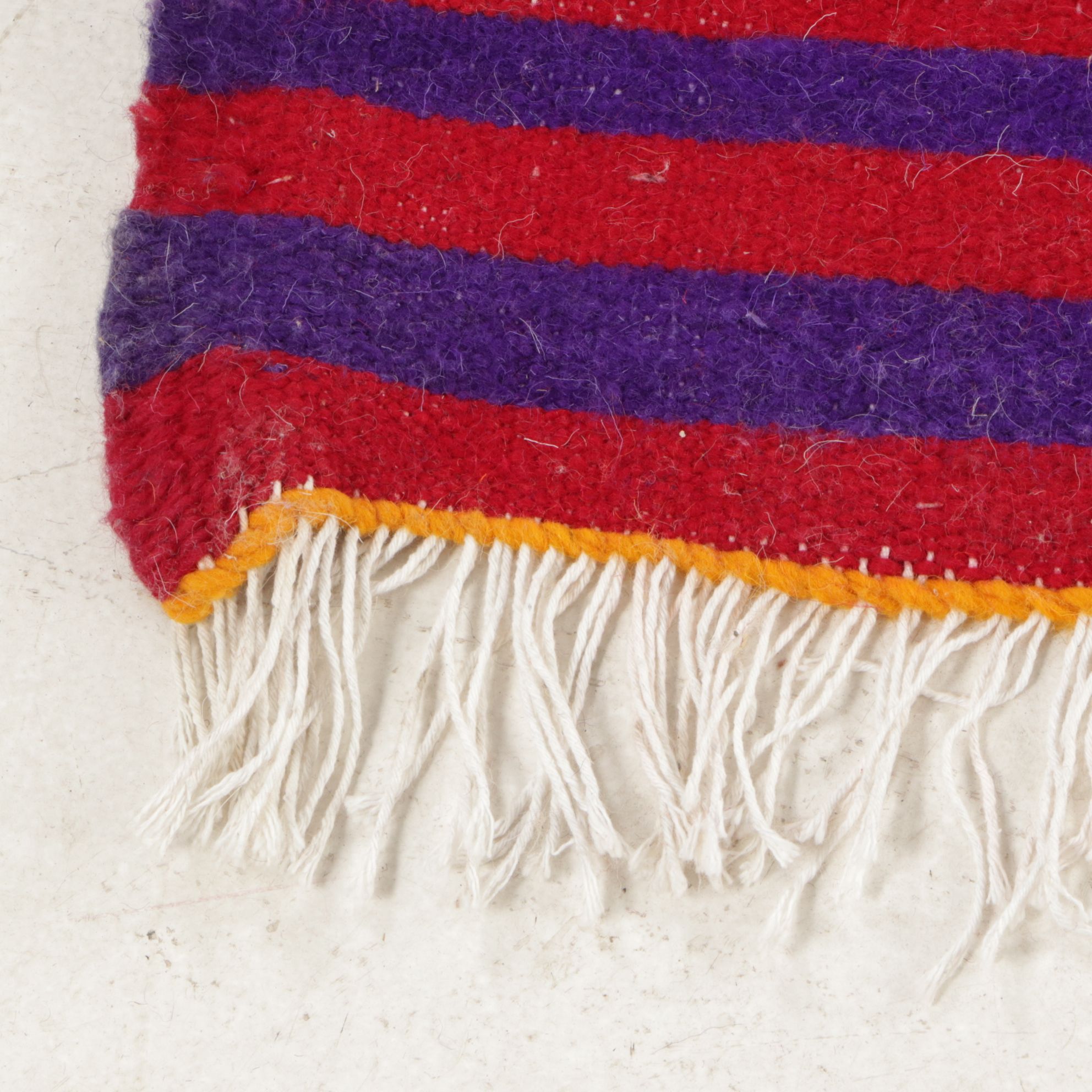 Three Handwoven Moroccan Kilim Accent Rugs