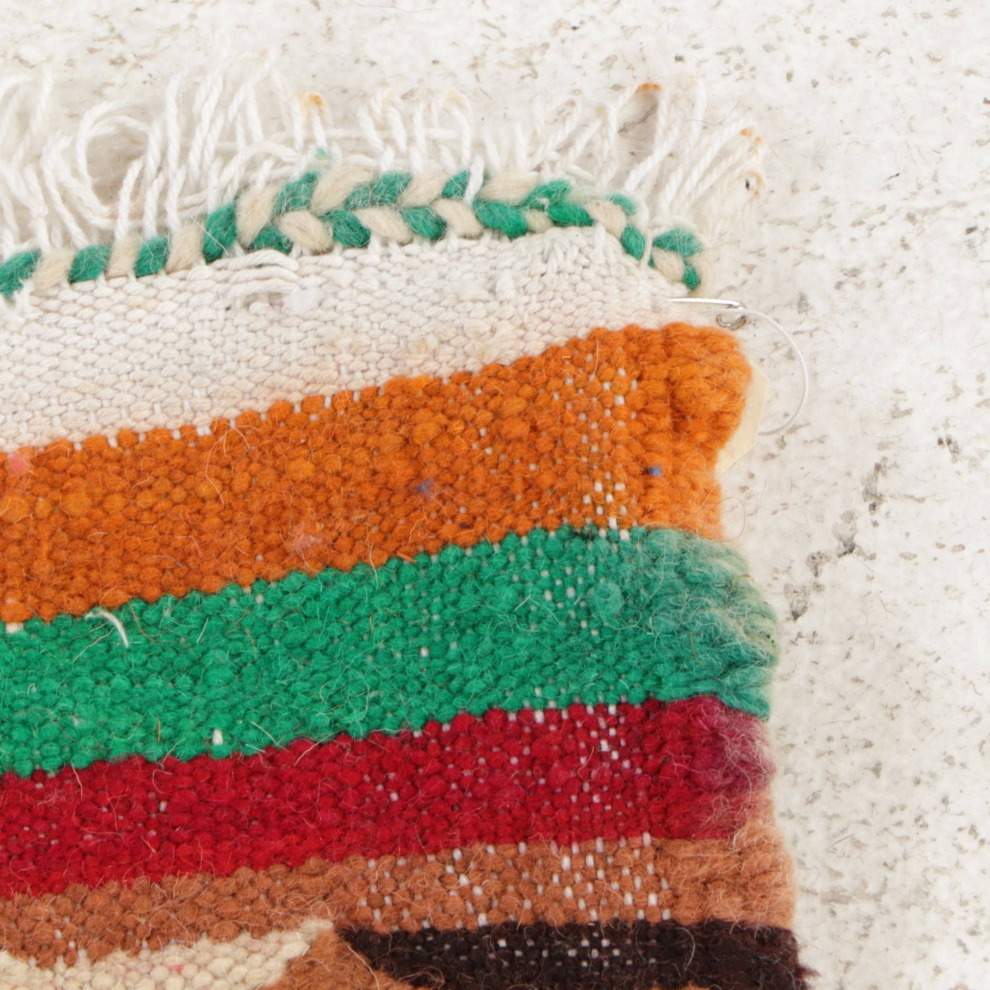 Three Handwoven Moroccan Kilim Accent Rugs