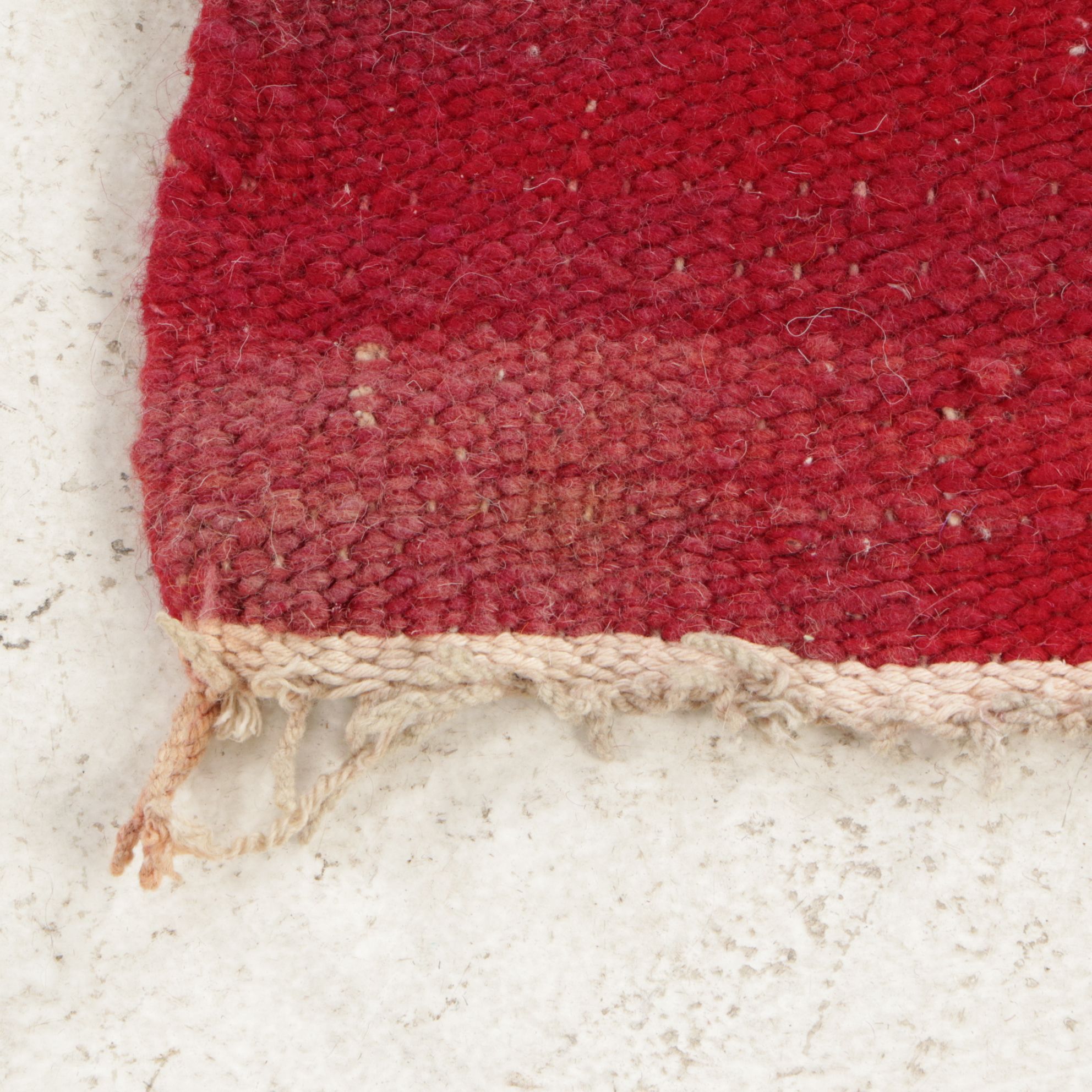 Three Handwoven Moroccan Kilim Accent Rugs