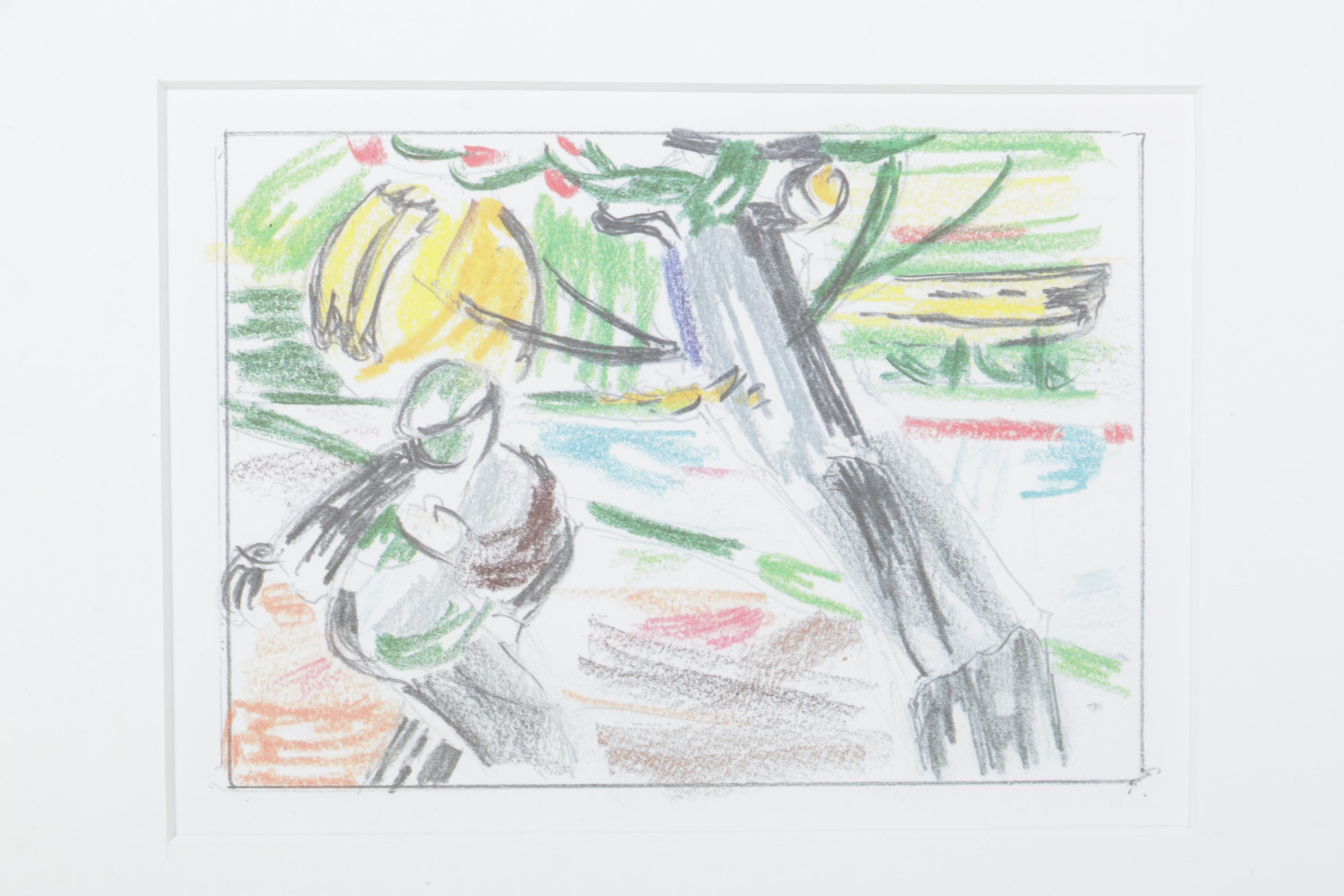 Offset Lithograph "The Sower" After Roy Lichtenstein, 1980s