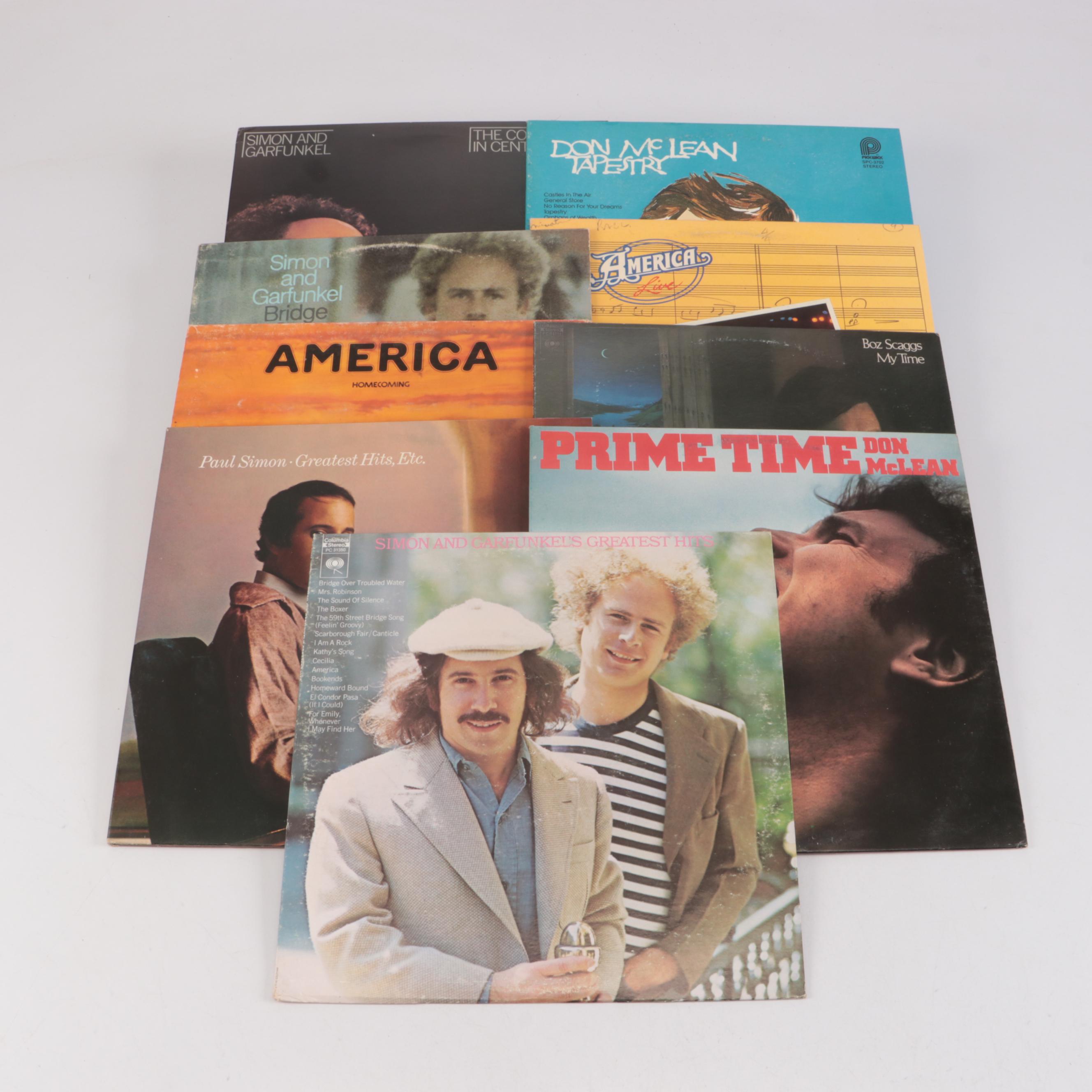 Simon & Garfunkel, Neil Diamond, Boz Scaggs and More 12" Records