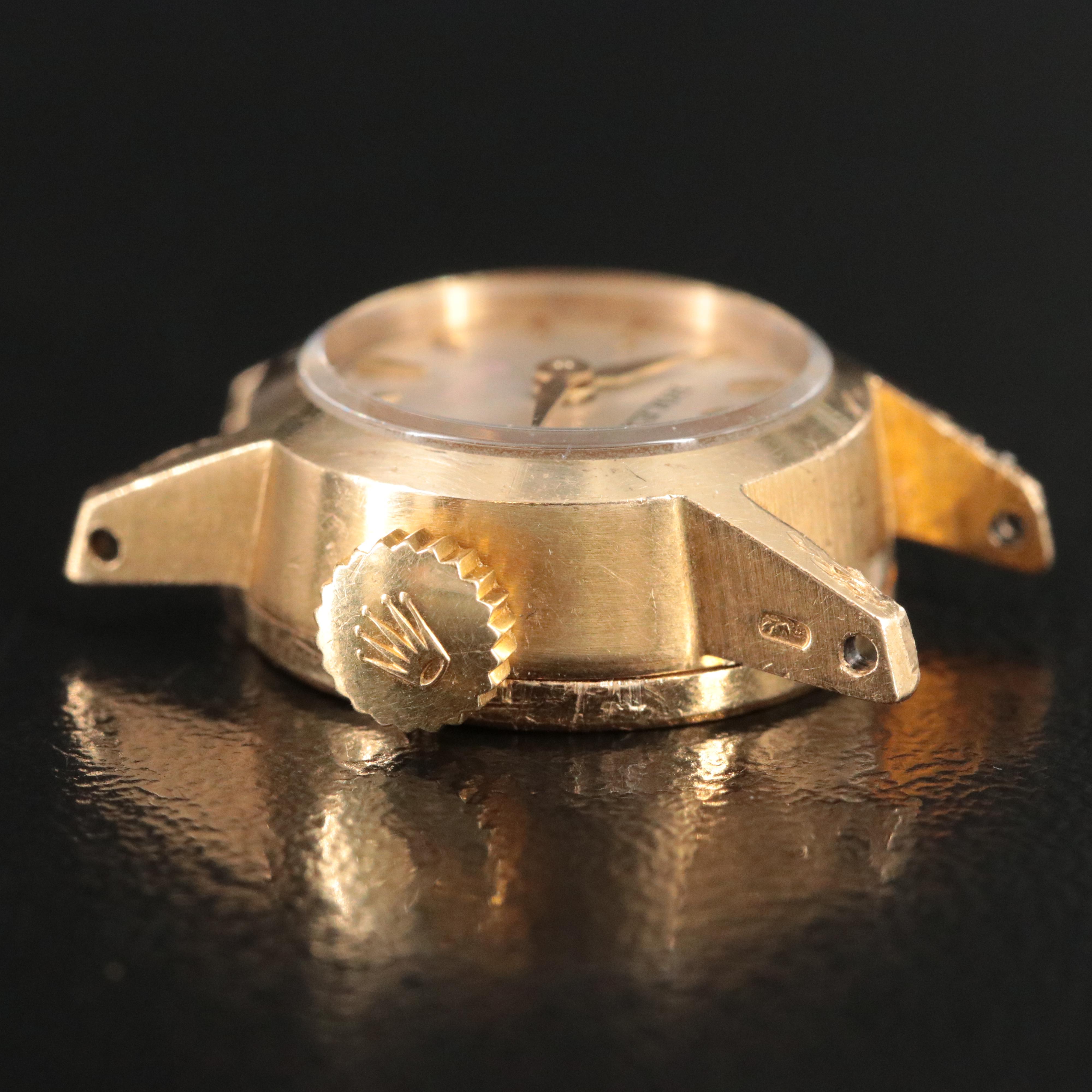 Rolex Orchid 8901 18K Gold Watch
