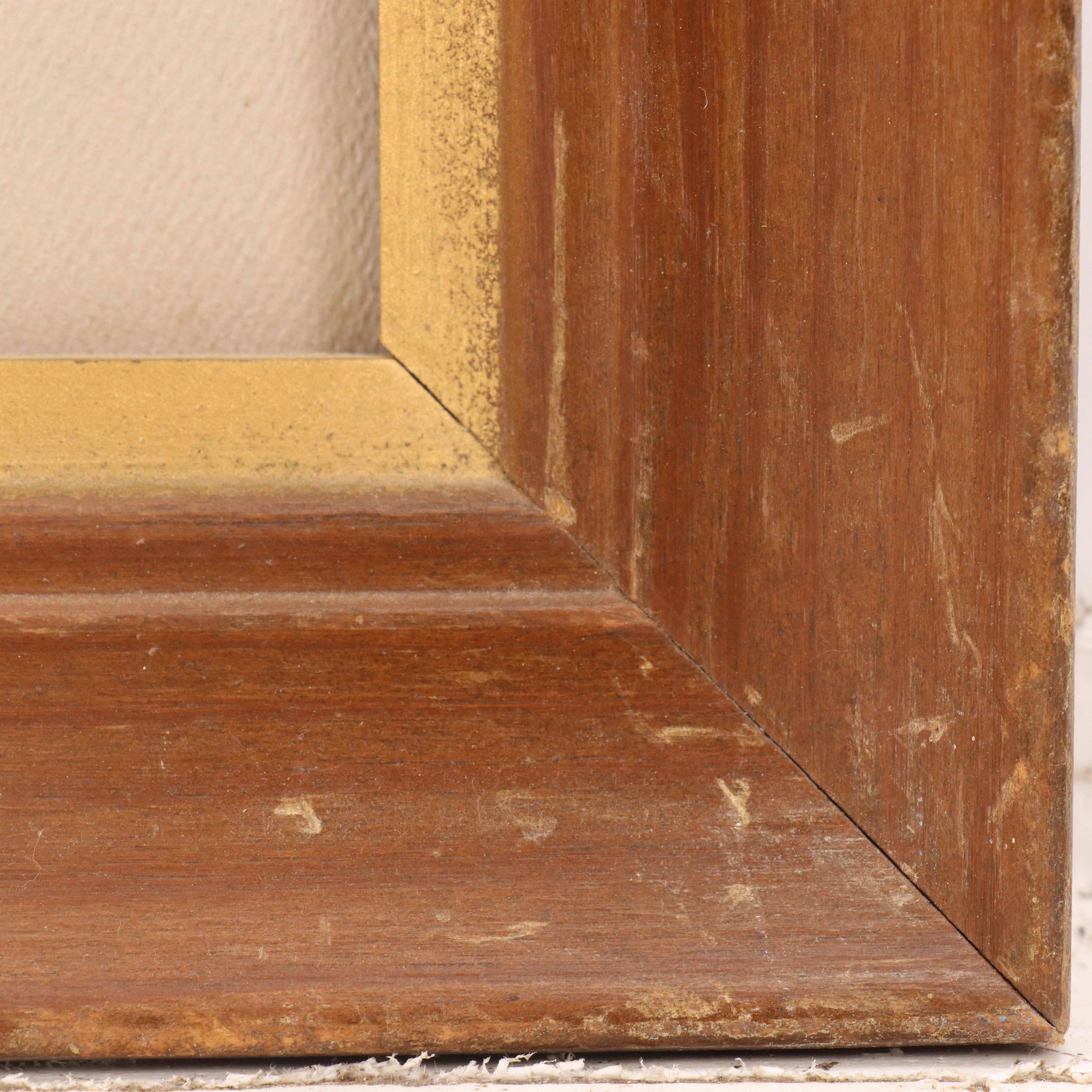 Thomas L. Willis Jr. Surrealist Mixed Media Drawing, 1969