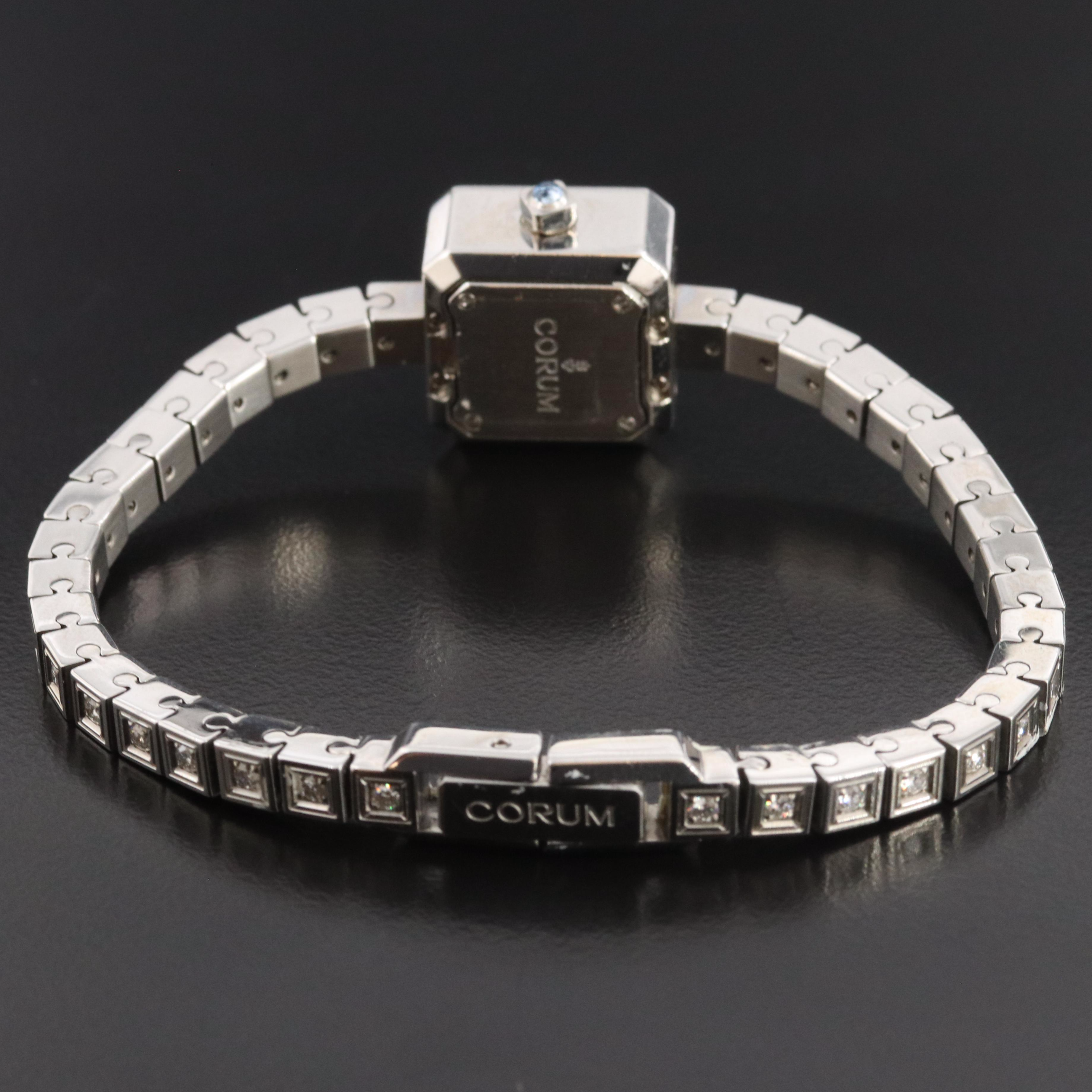 Corum Sugar Cube Diamond Watch