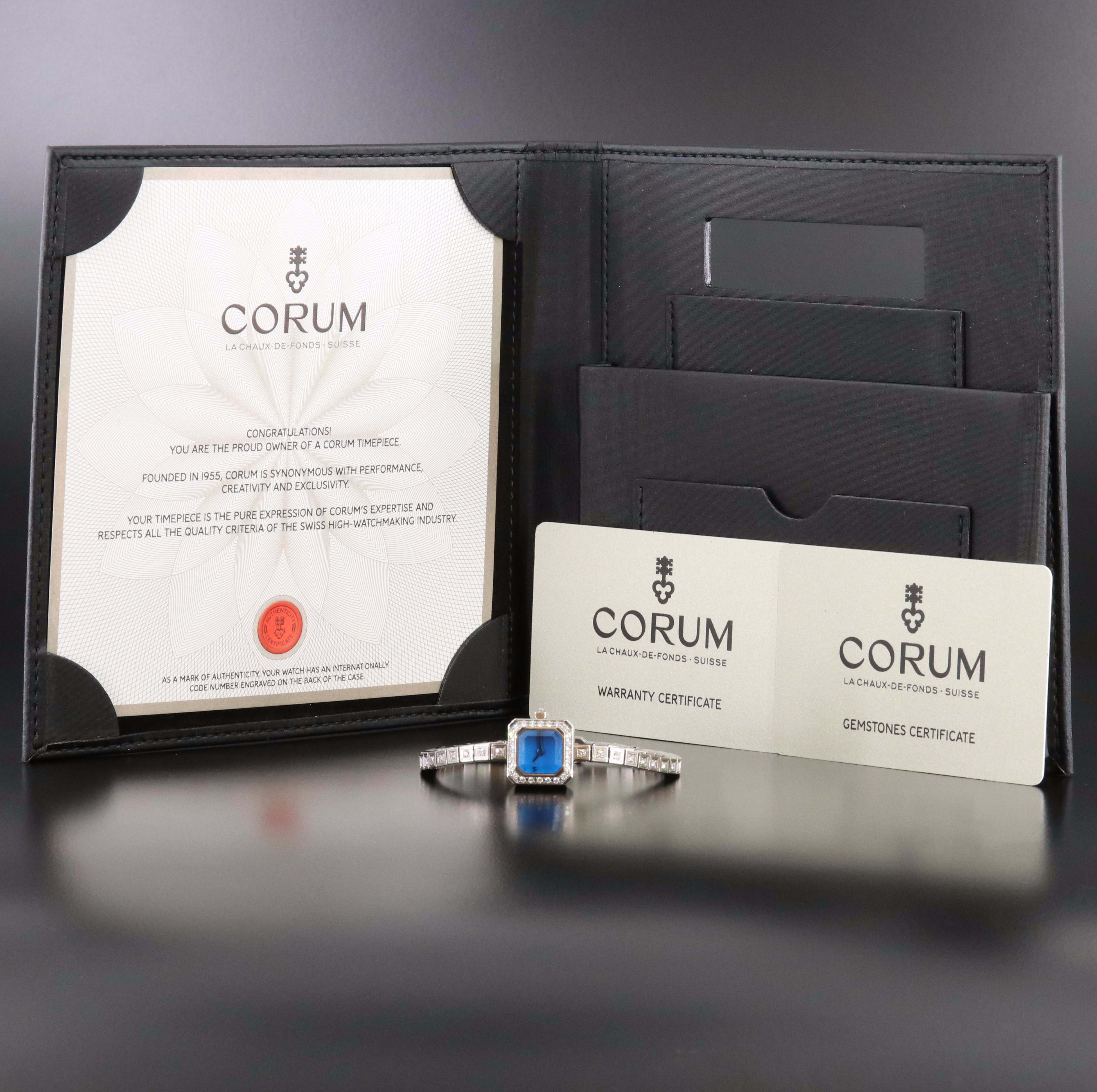 Corum Sugar Cube Diamond Watch