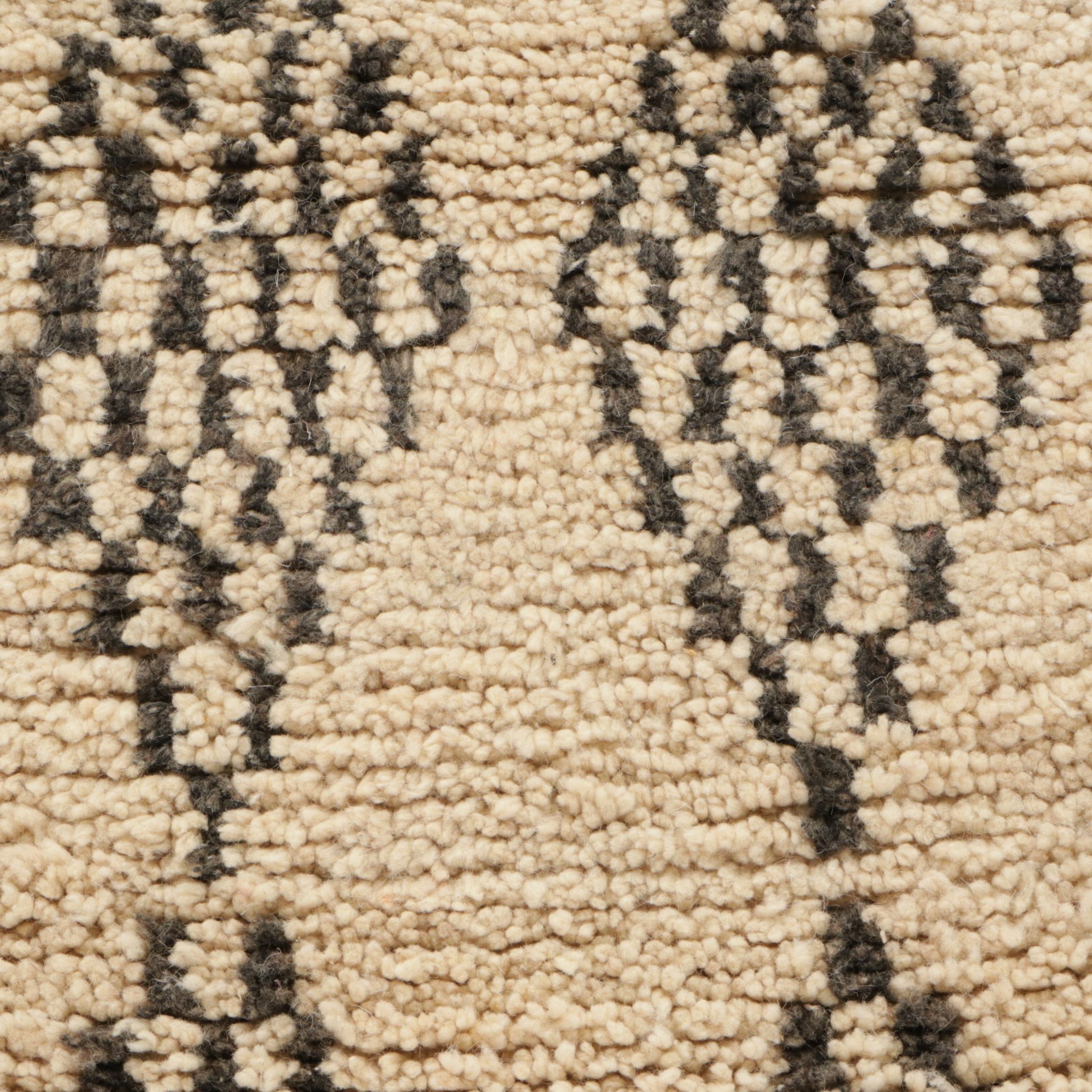 Four Hand-Knotted Moroccan Berber Accent Rugs