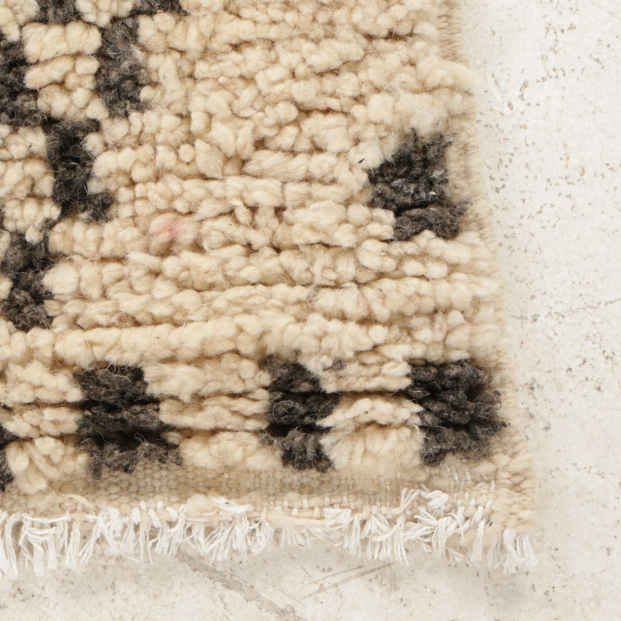 Four Hand-Knotted Moroccan Berber Accent Rugs