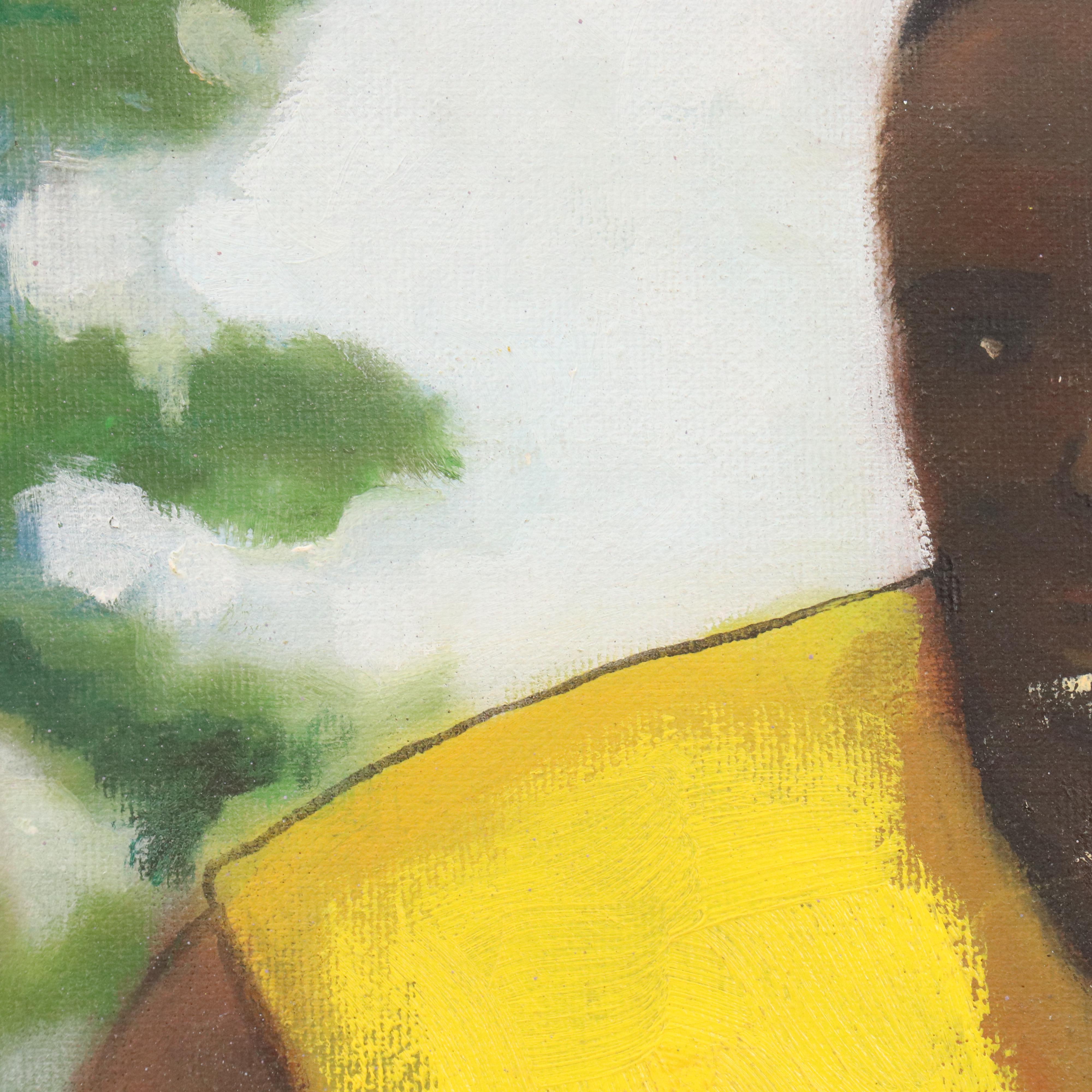 Rion Jacob Acrylic Painting of Drummers