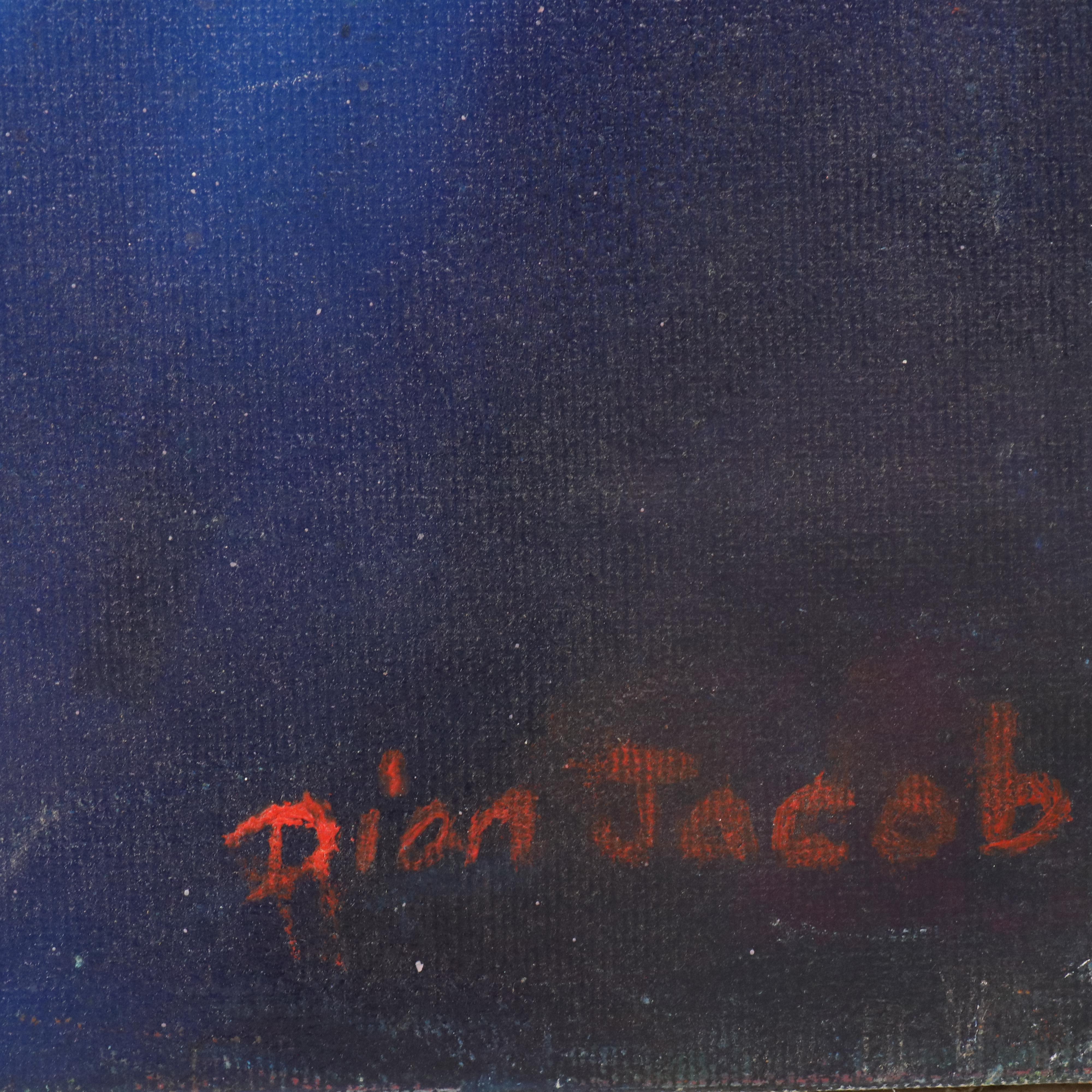 Rion Jacob Acrylic Painting of Drummers