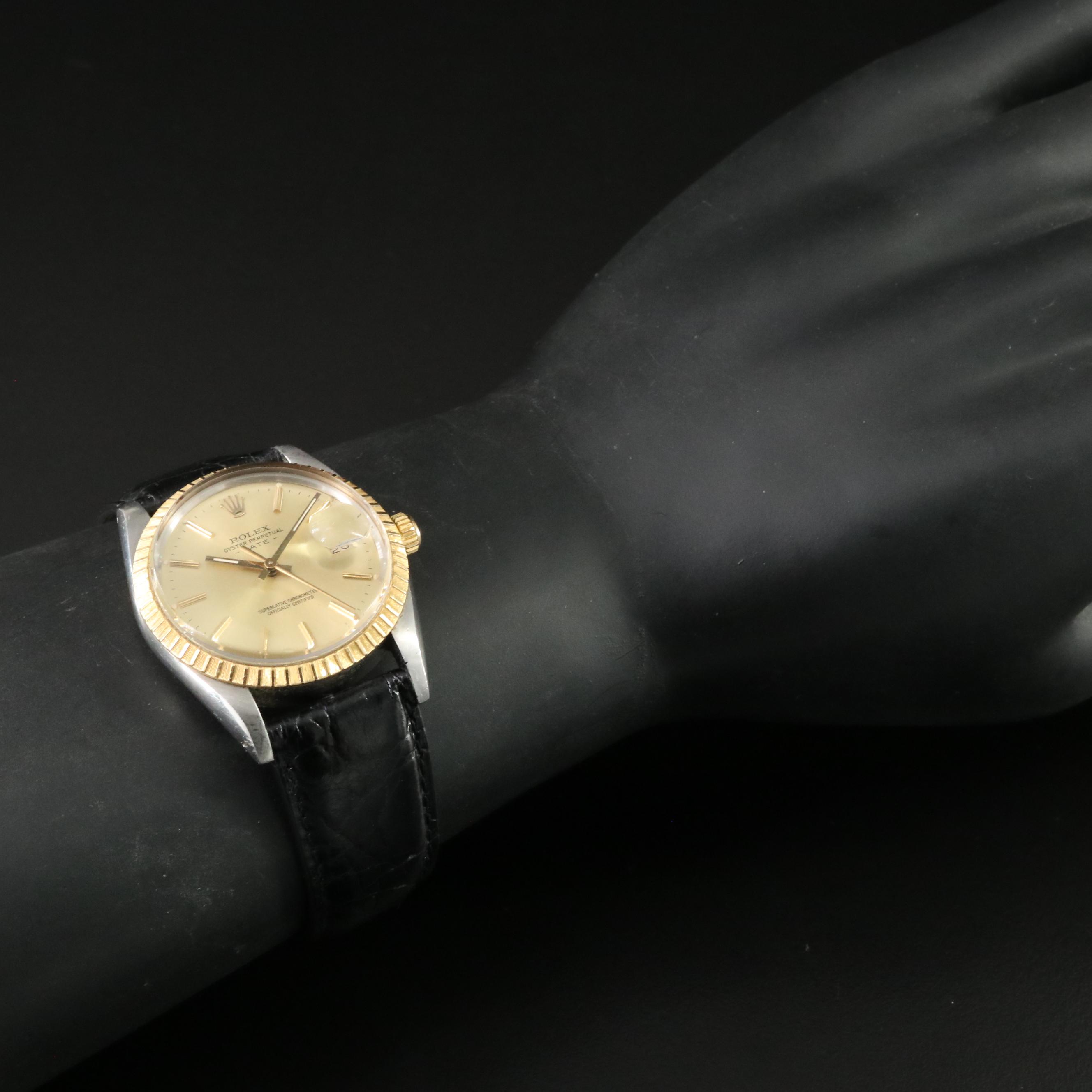 Rolex Oyster Perpetual Date 15053 Watch