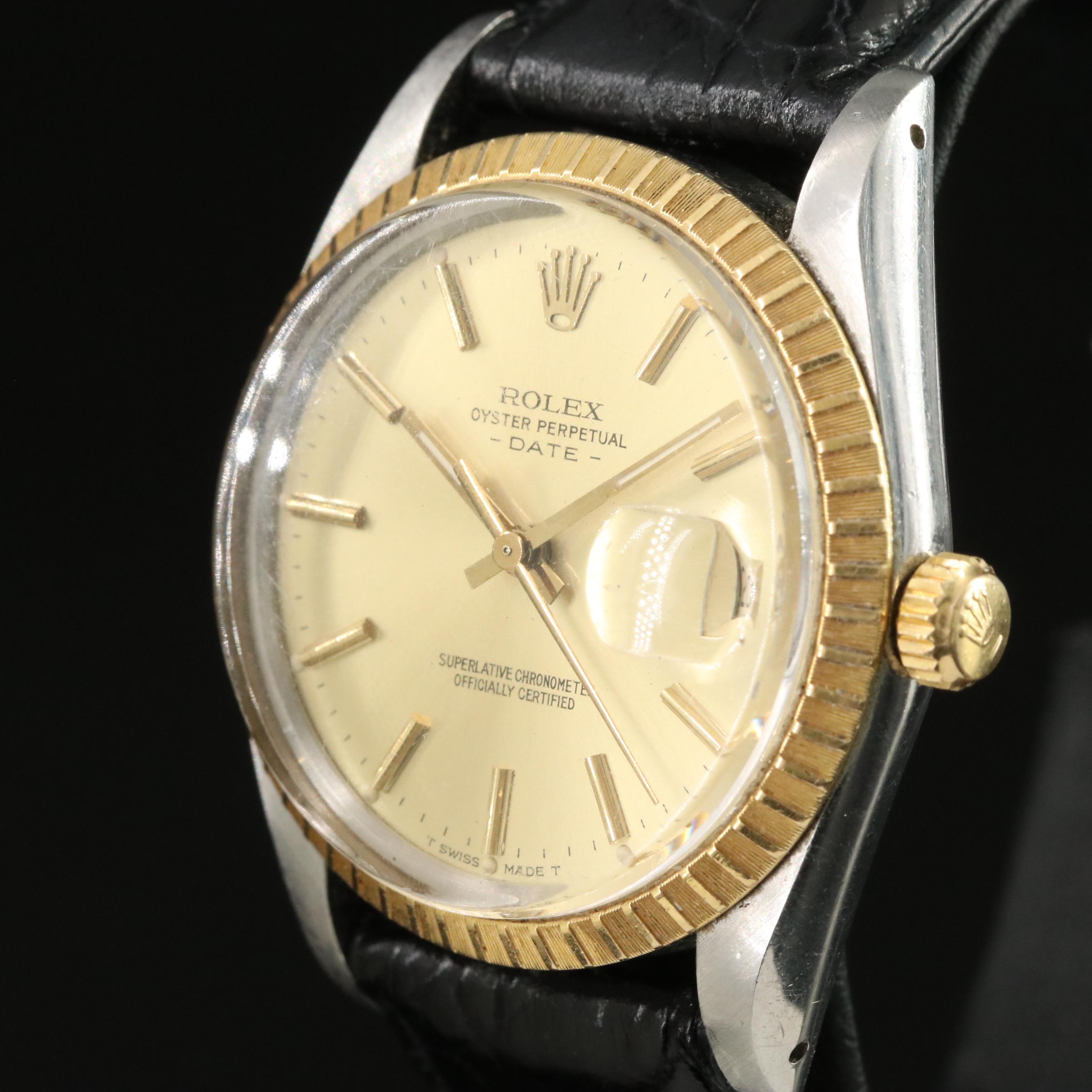 Rolex Oyster Perpetual Date 15053 Watch