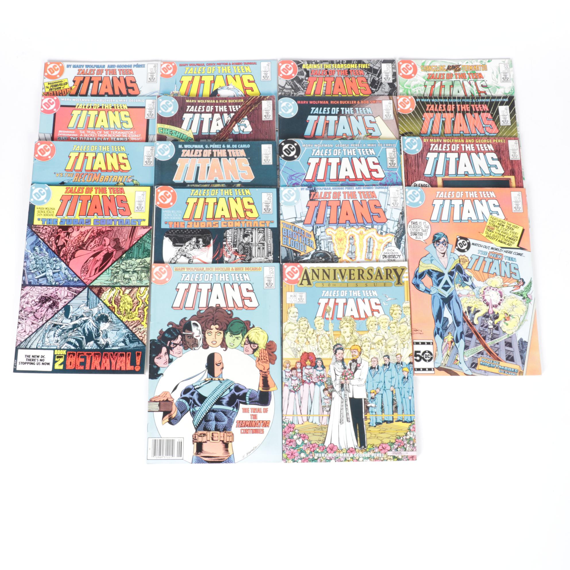 DC Comics "Tales of the Teen Titans" Bronze Age Comic Collection