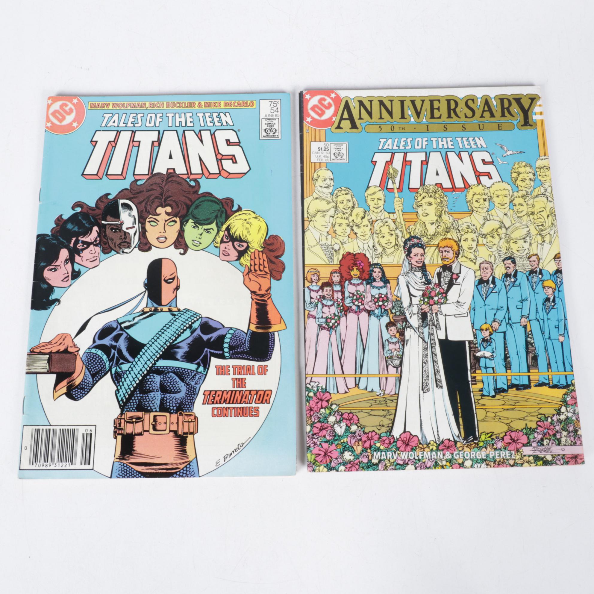 DC Comics "Tales of the Teen Titans" Bronze Age Comic Collection