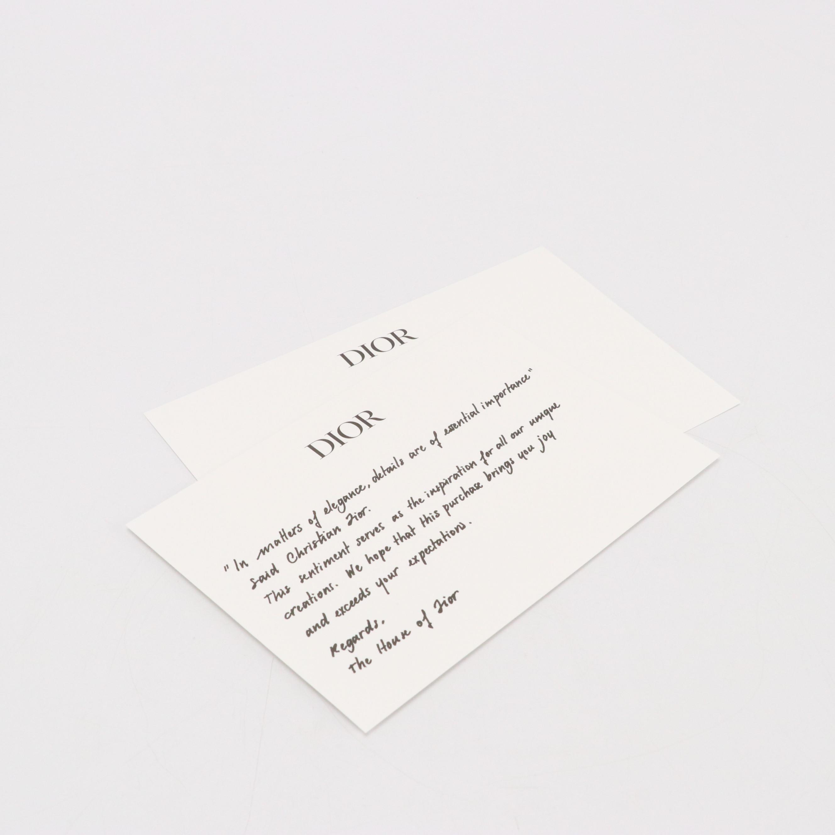 Christian Dior Retail Gift Bags, Folders, Envelopes and Ribbons