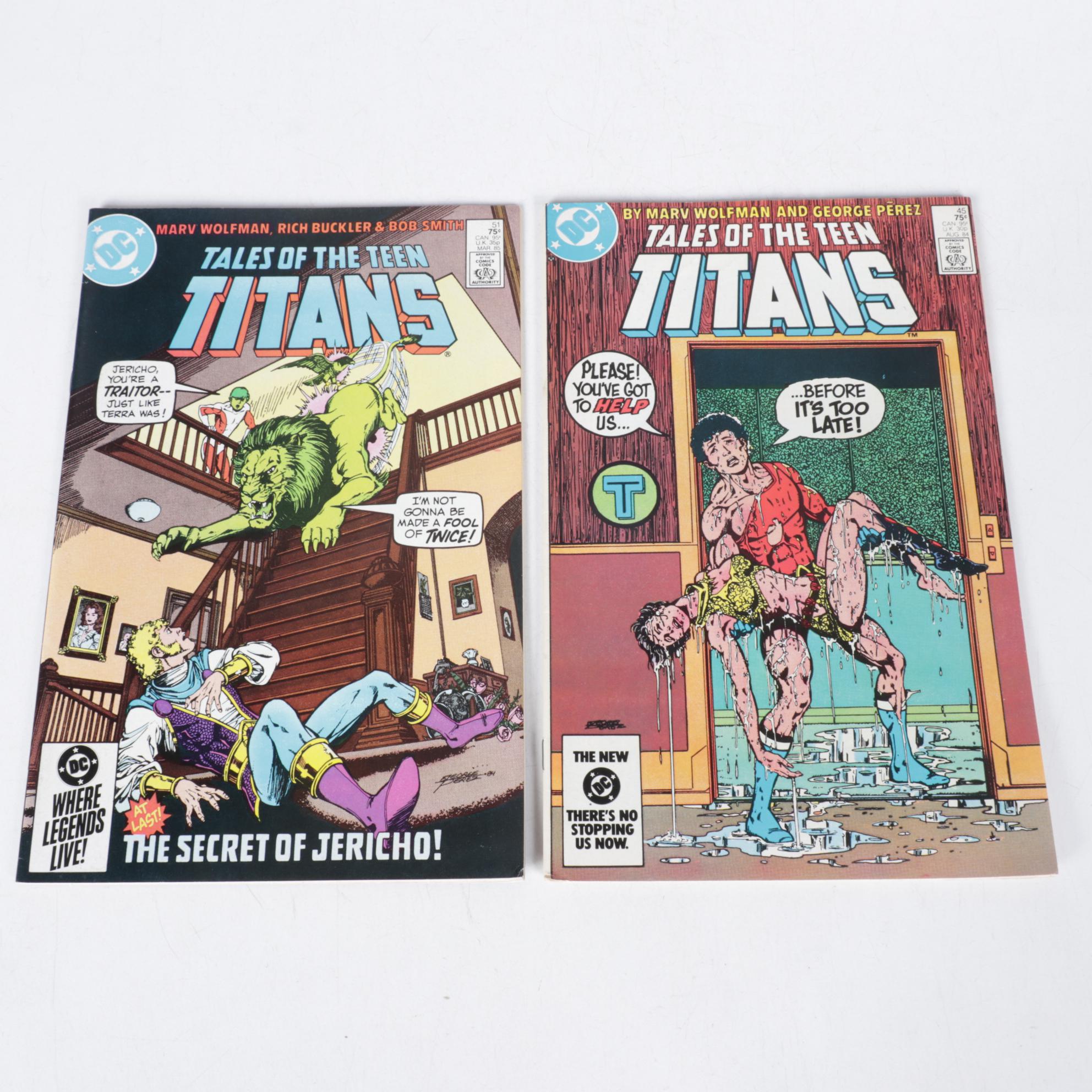 DC Comics "Tales of the Teen Titans" Bronze Age Comic Collection