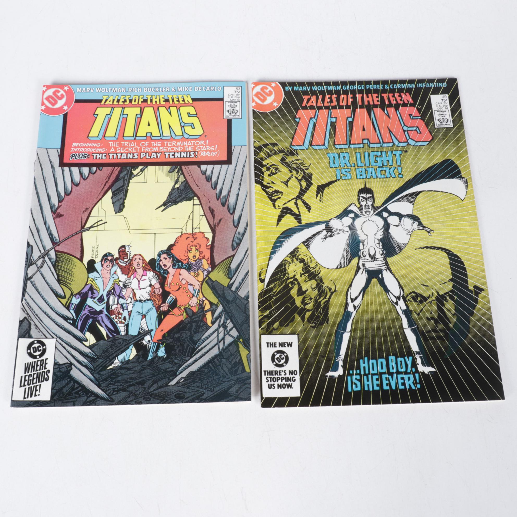DC Comics "Tales of the Teen Titans" Bronze Age Comic Collection