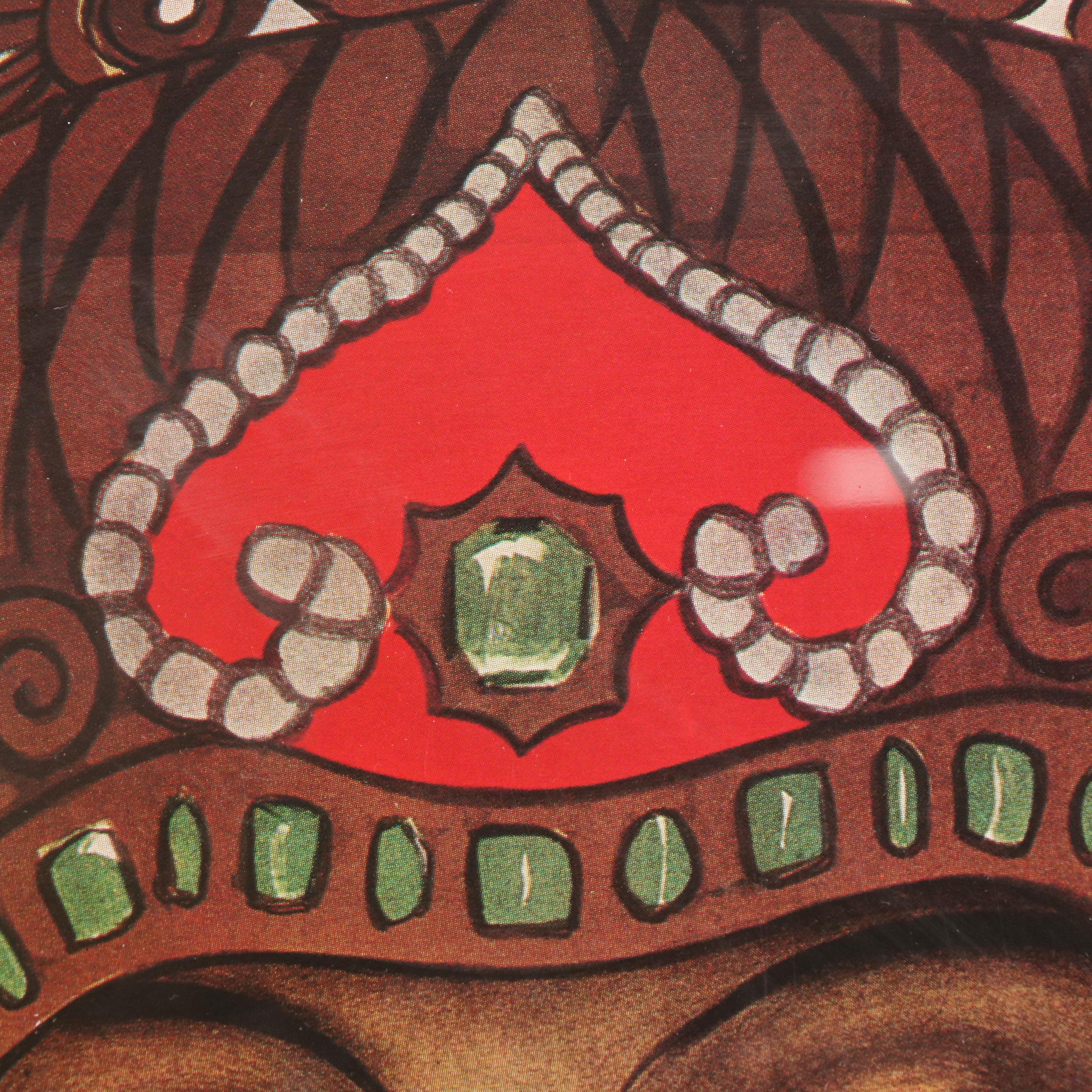 Reproduction Offset Lithograph "Turandot" Opera Poster