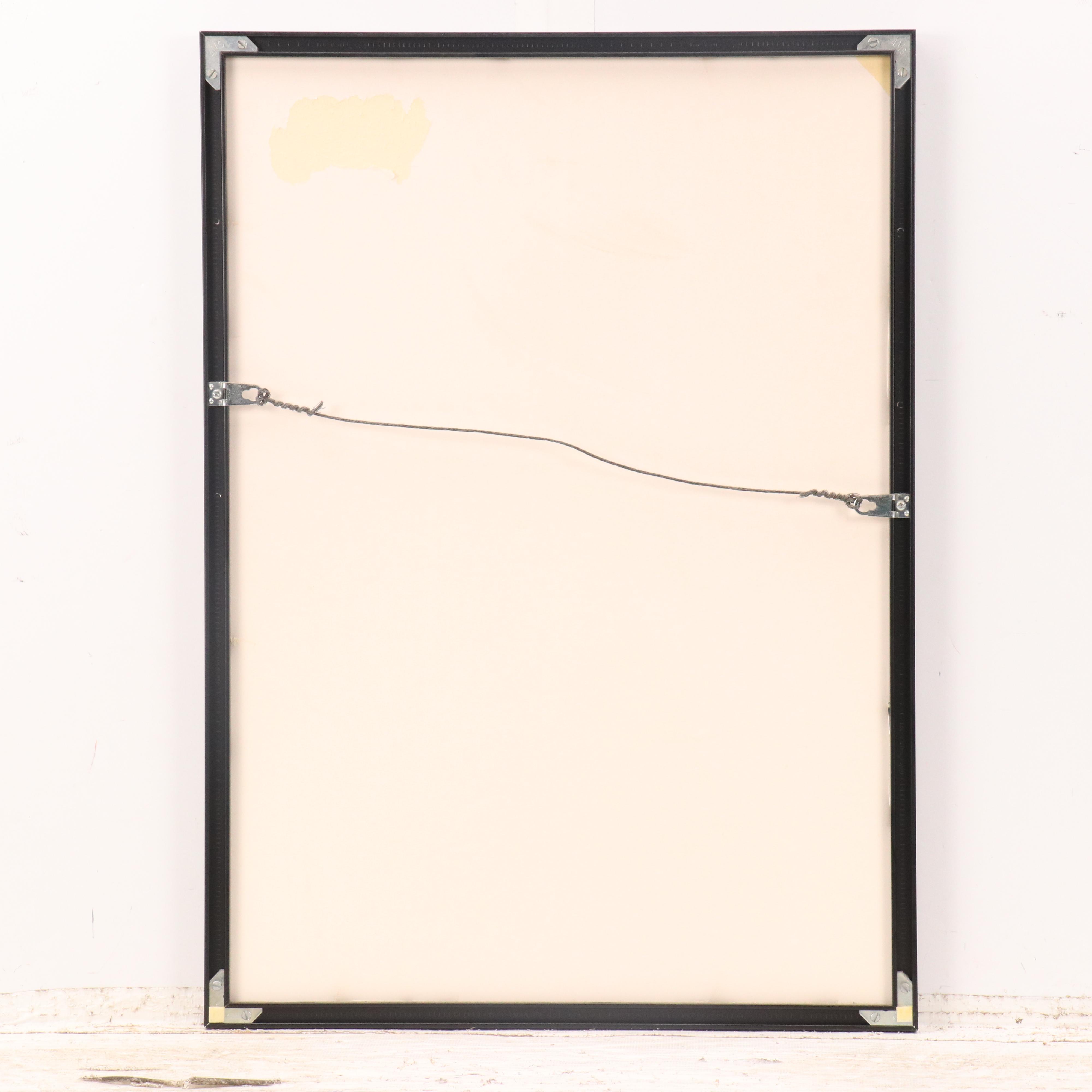 Reproduction Offset Lithograph "Turandot" Opera Poster