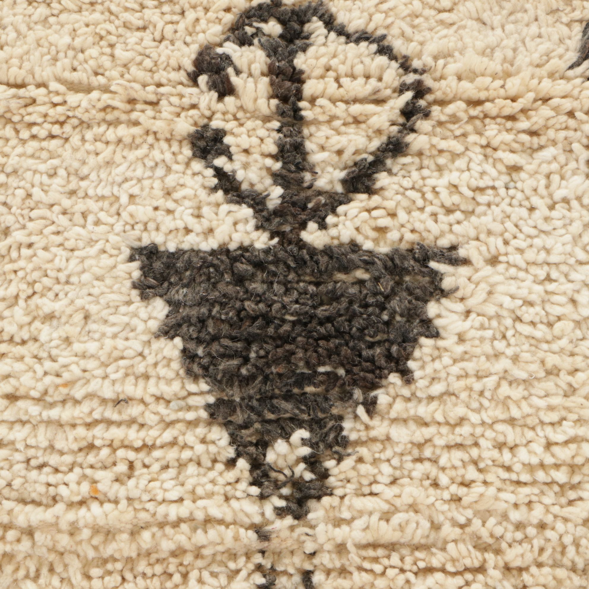 Four Hand-Knotted Moroccan Berber Accent Rugs