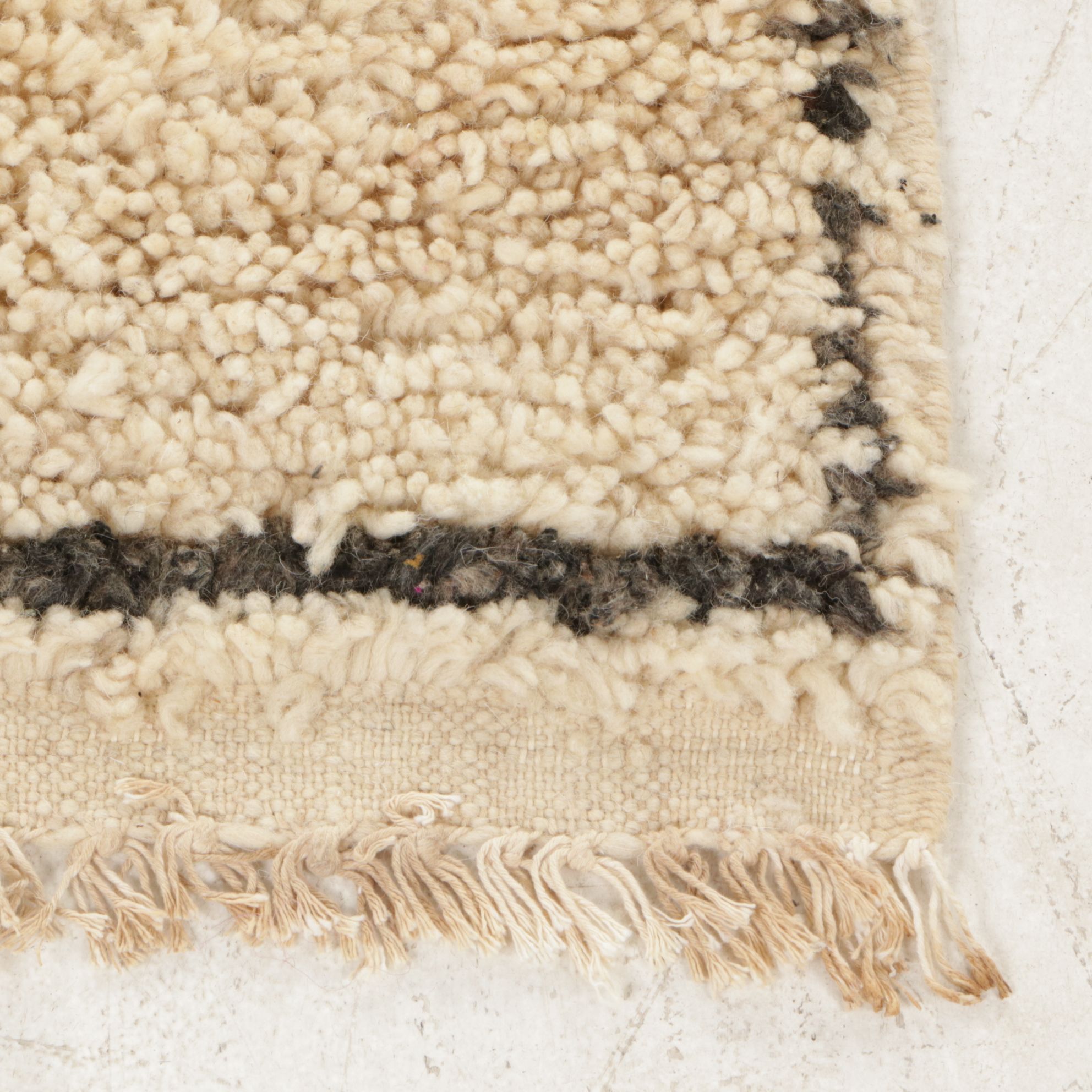 Four Hand-Knotted Moroccan Berber Accent Rugs