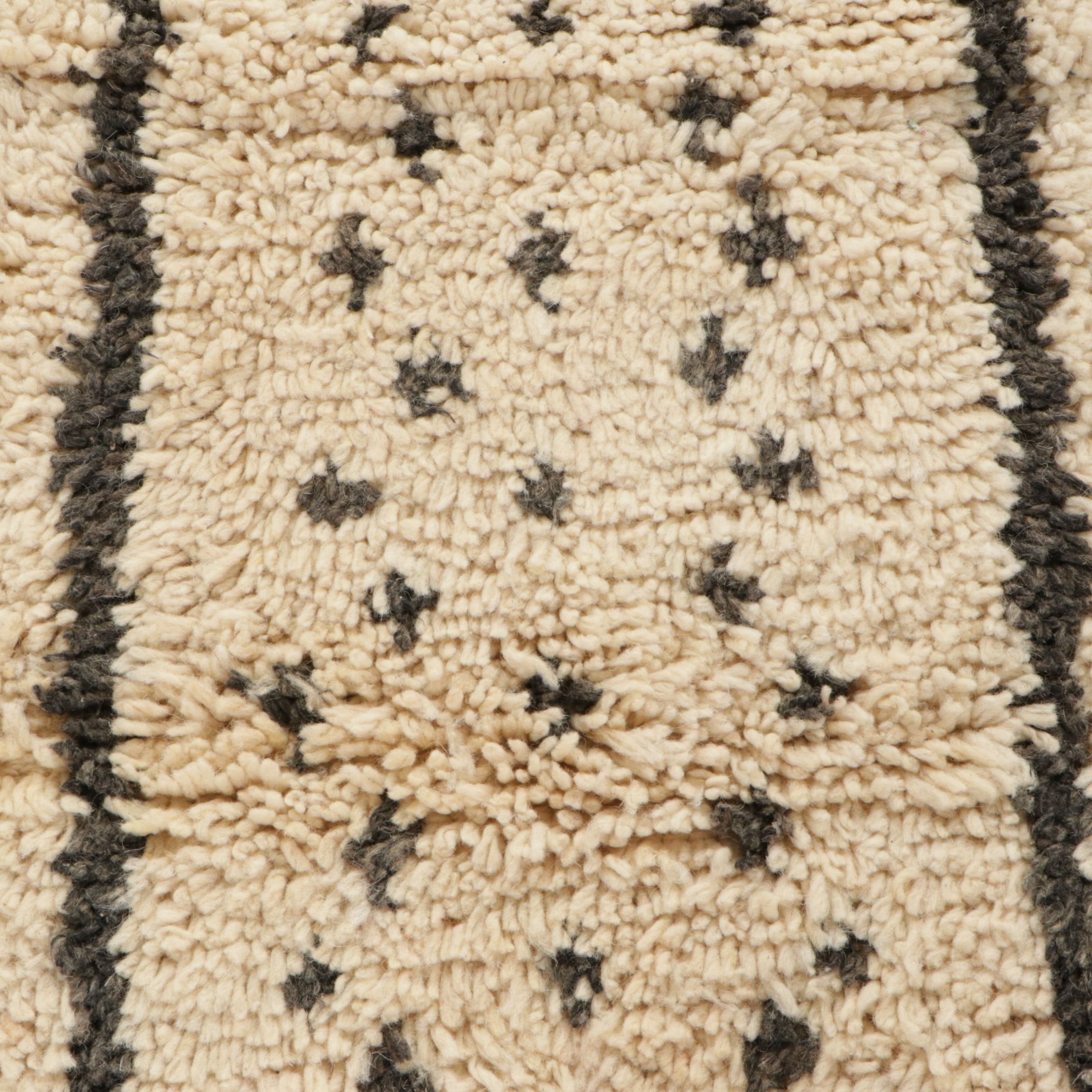 Four Hand-Knotted Moroccan Berber Accent Rugs