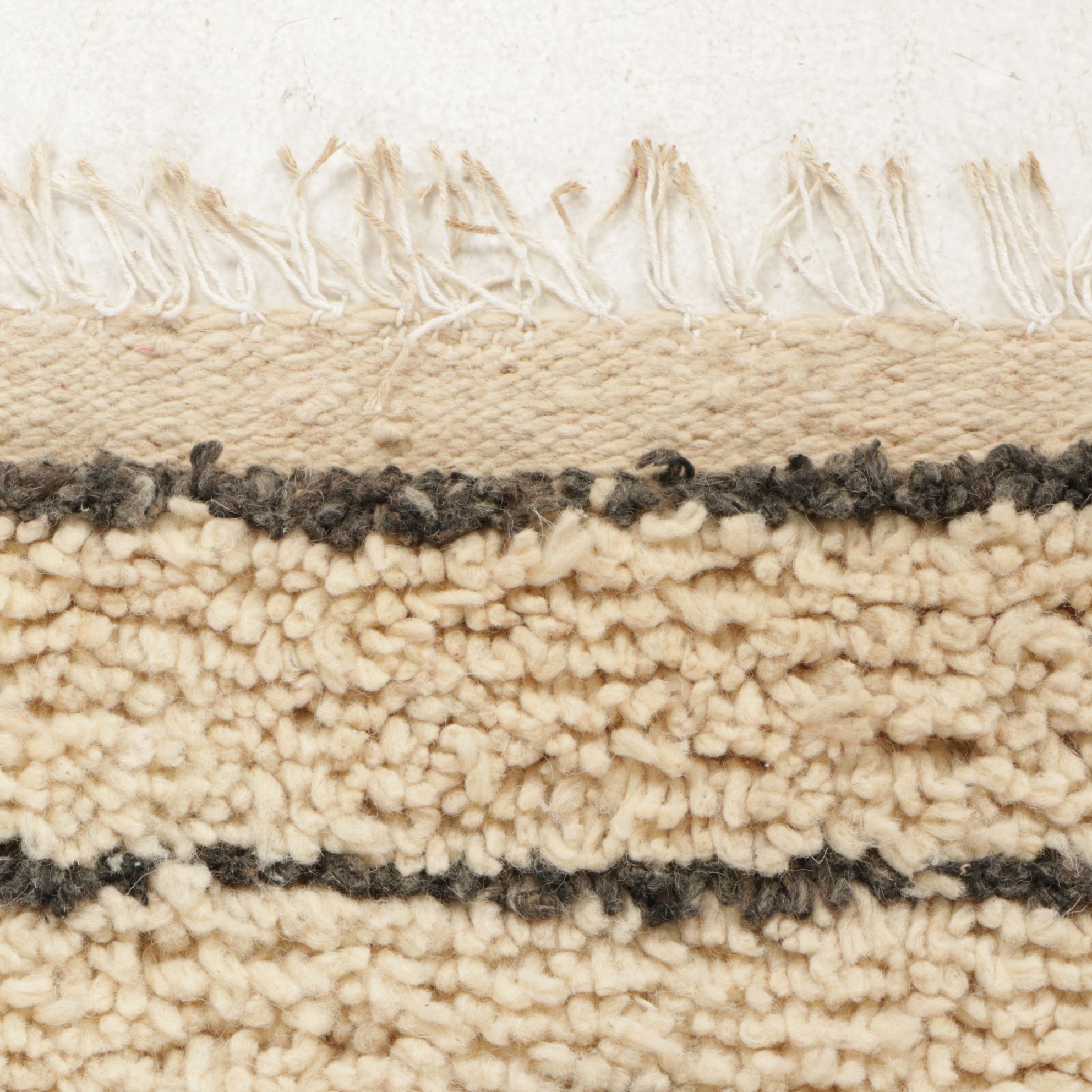 Four Hand-Knotted Moroccan Berber Accent Rugs