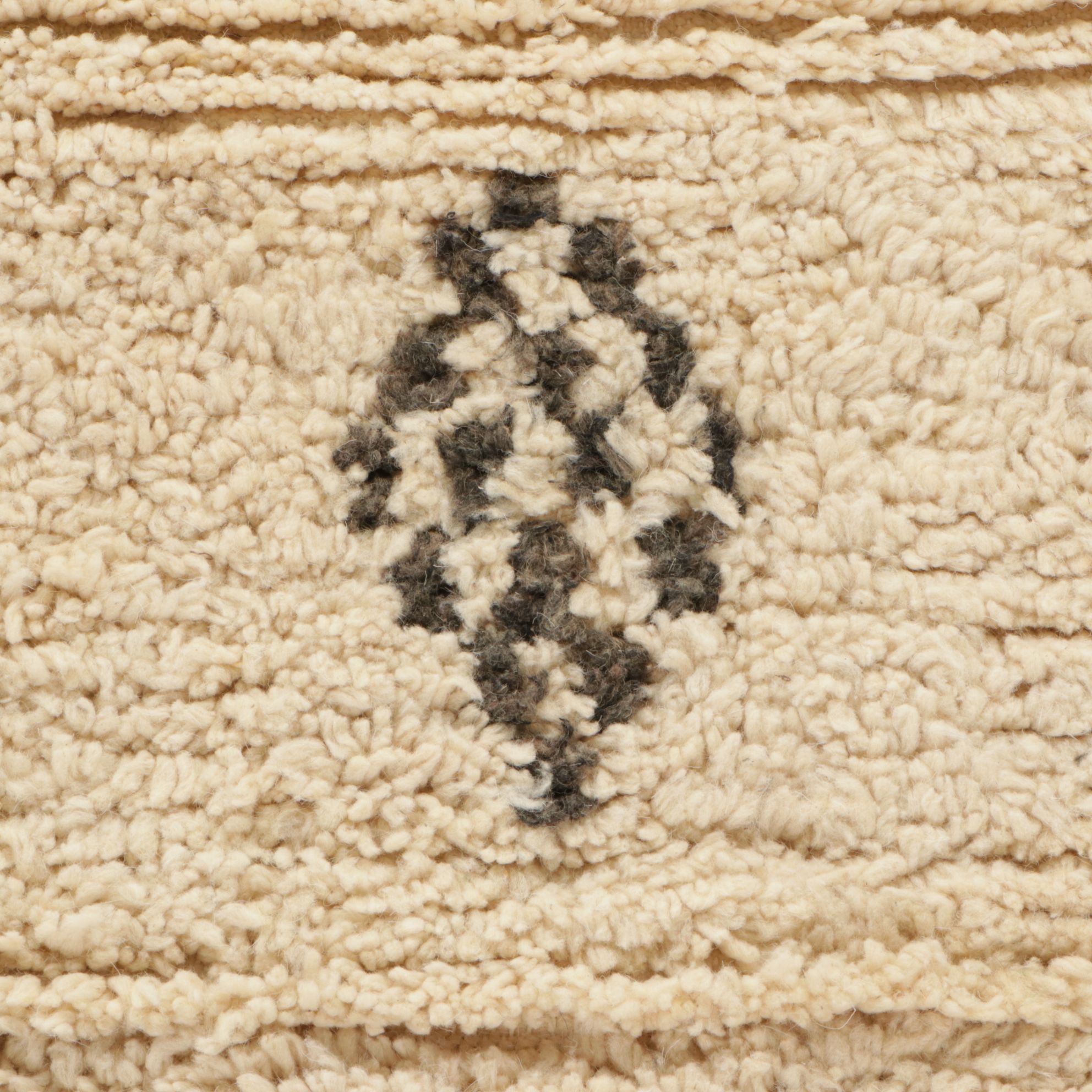 Four Hand-Knotted Moroccan Berber Accent Rugs
