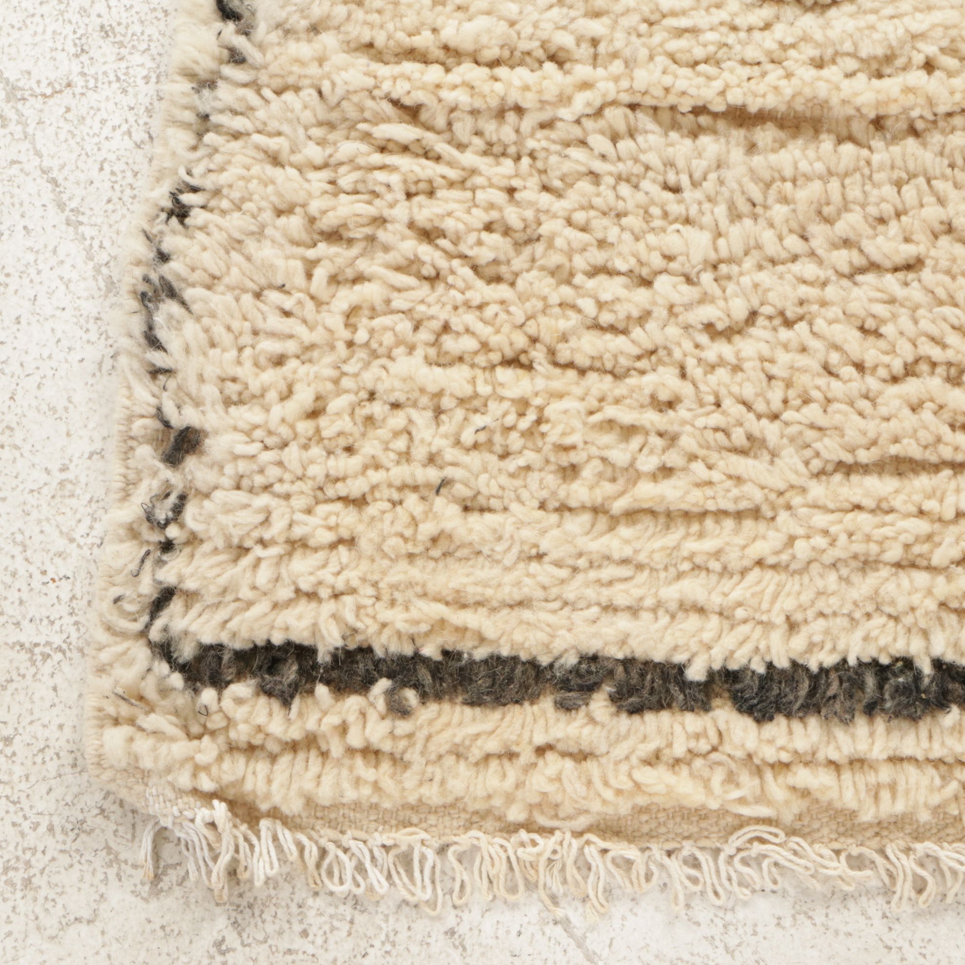 Four Hand-Knotted Moroccan Berber Accent Rugs