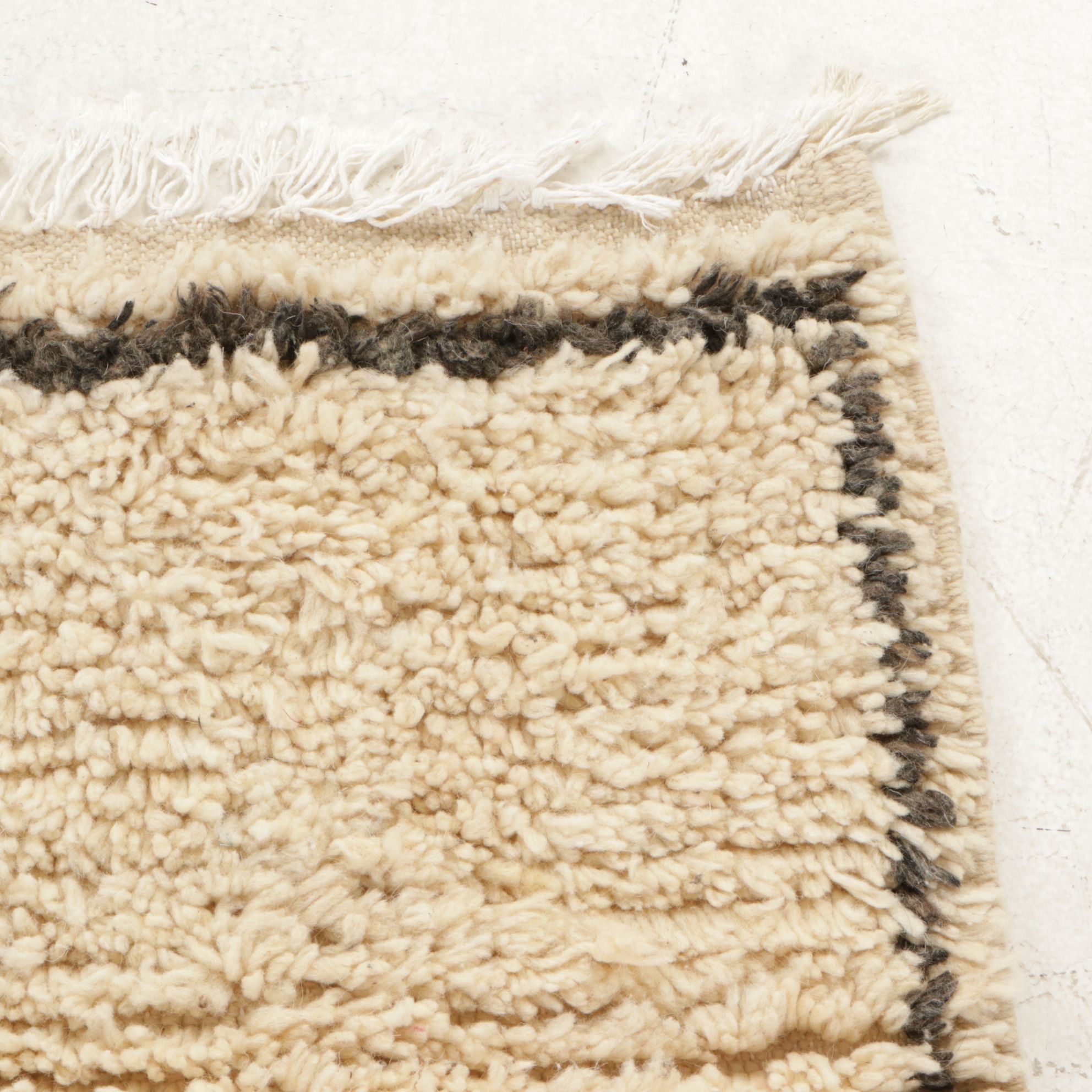 Four Hand-Knotted Moroccan Berber Accent Rugs