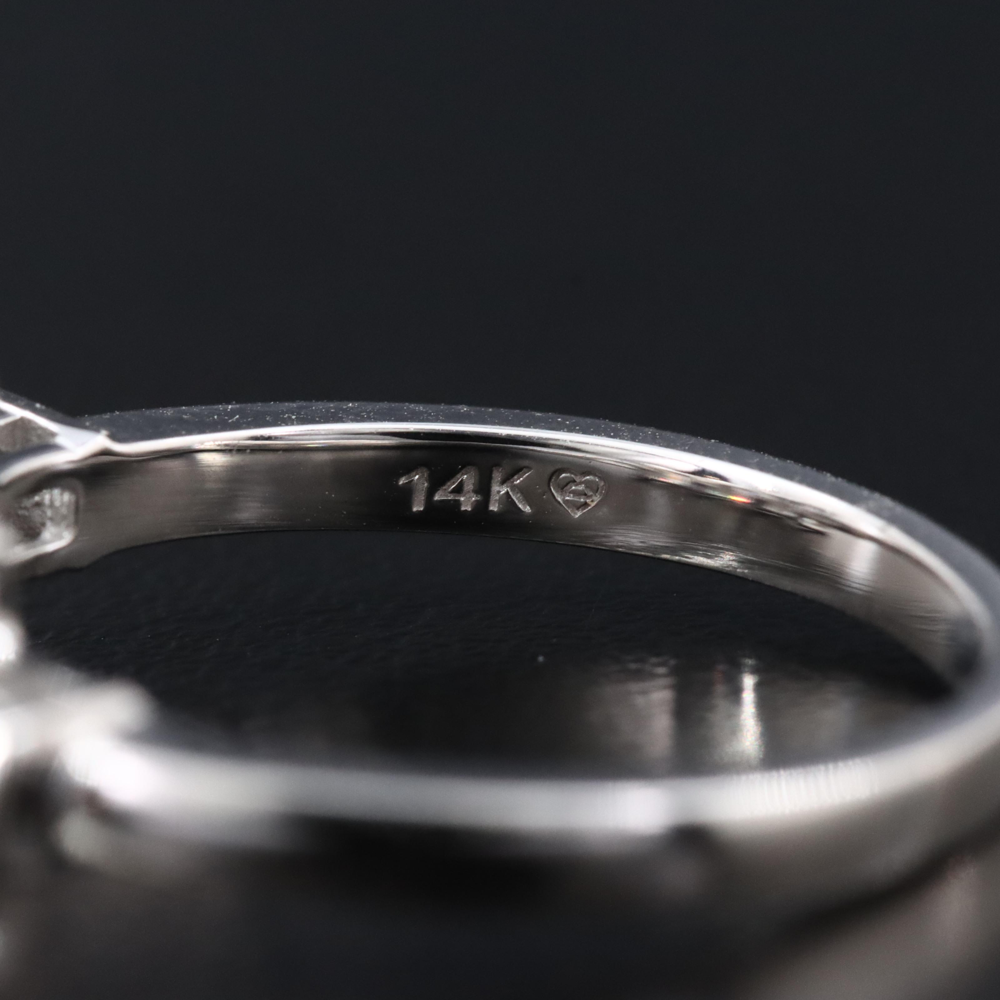 14K 3.21 CTW Lab Grown Diamond Ring