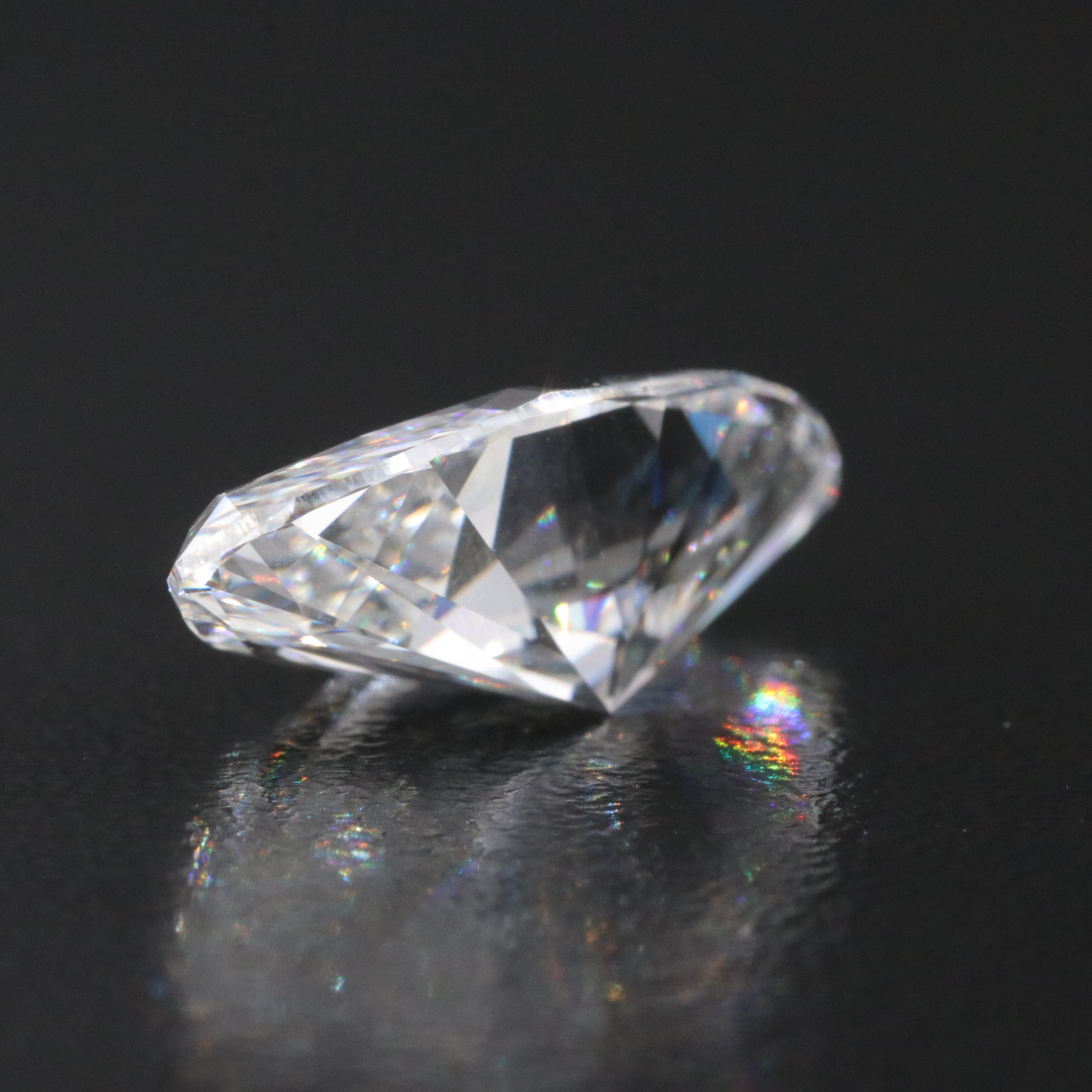 Loose 5.88 CT Lab Grown Diamond with IGI Report