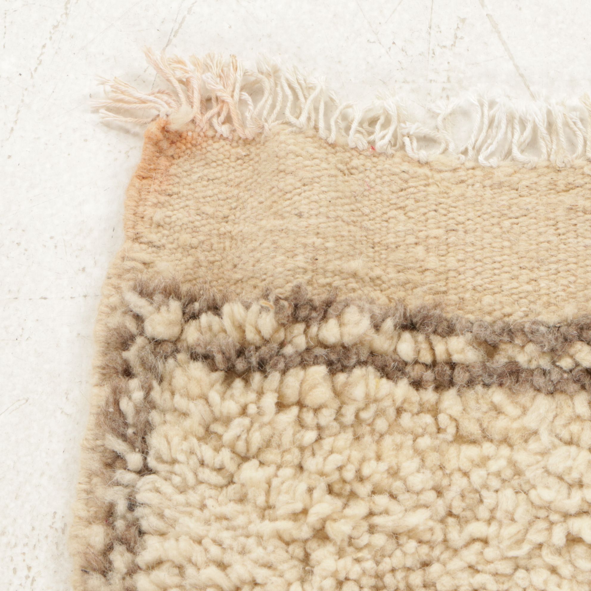 Four Hand-Knotted Moroccan Berber Accent Rugs