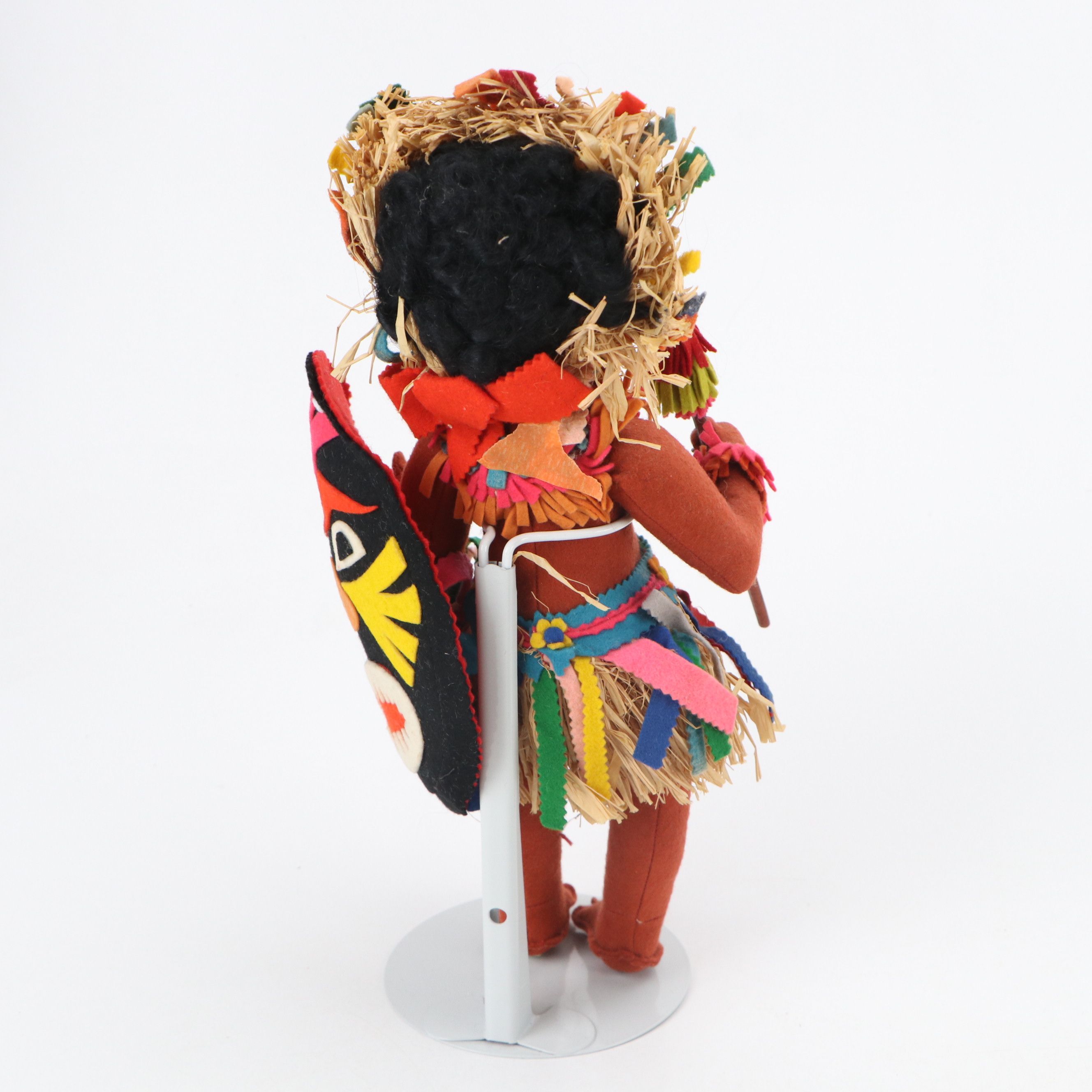 Joao Perotti Felted Brazilian Doll with Other Peruvian and Mexican Dolls