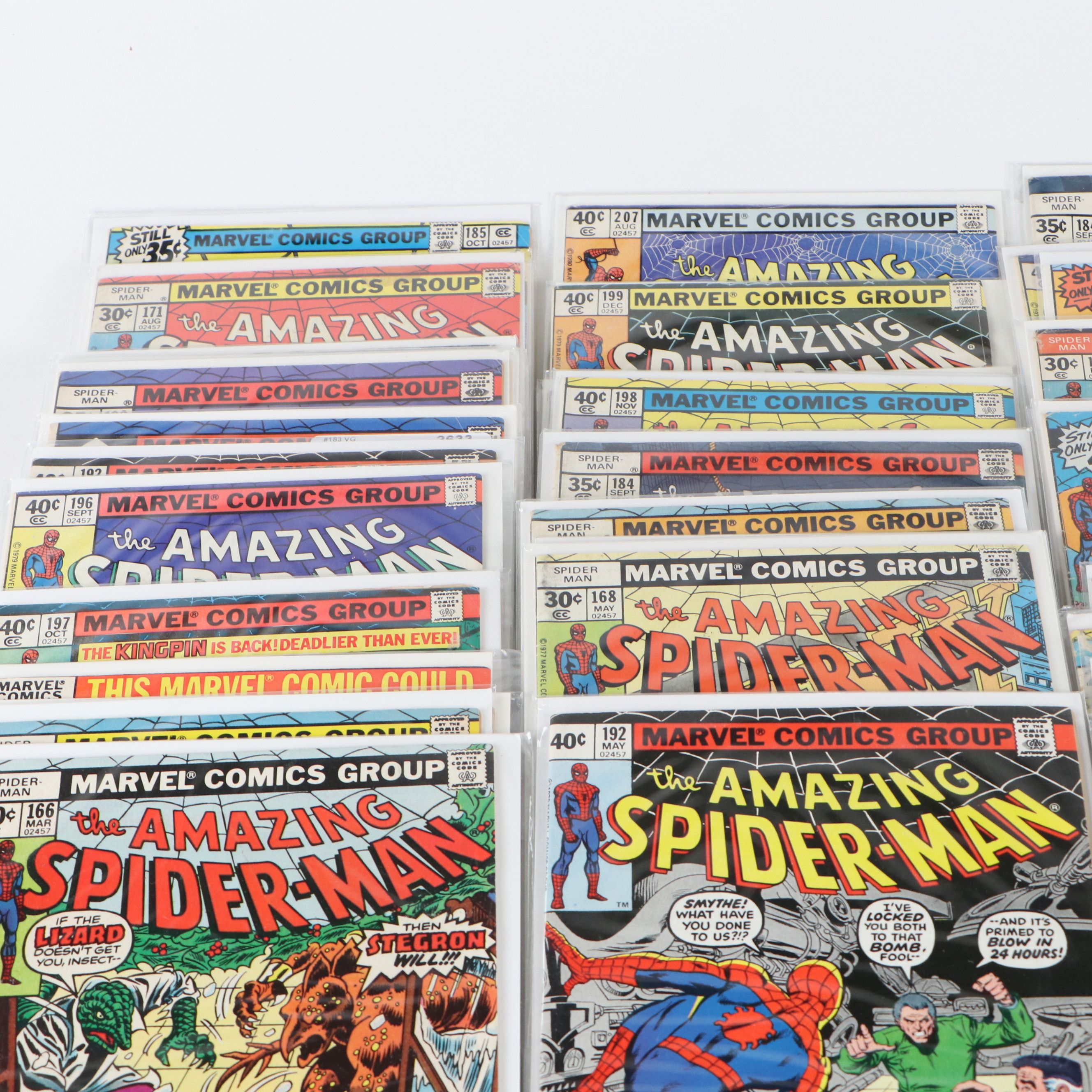 Bronze Age “The Amazing Spider-Man” Marvel Comic Books