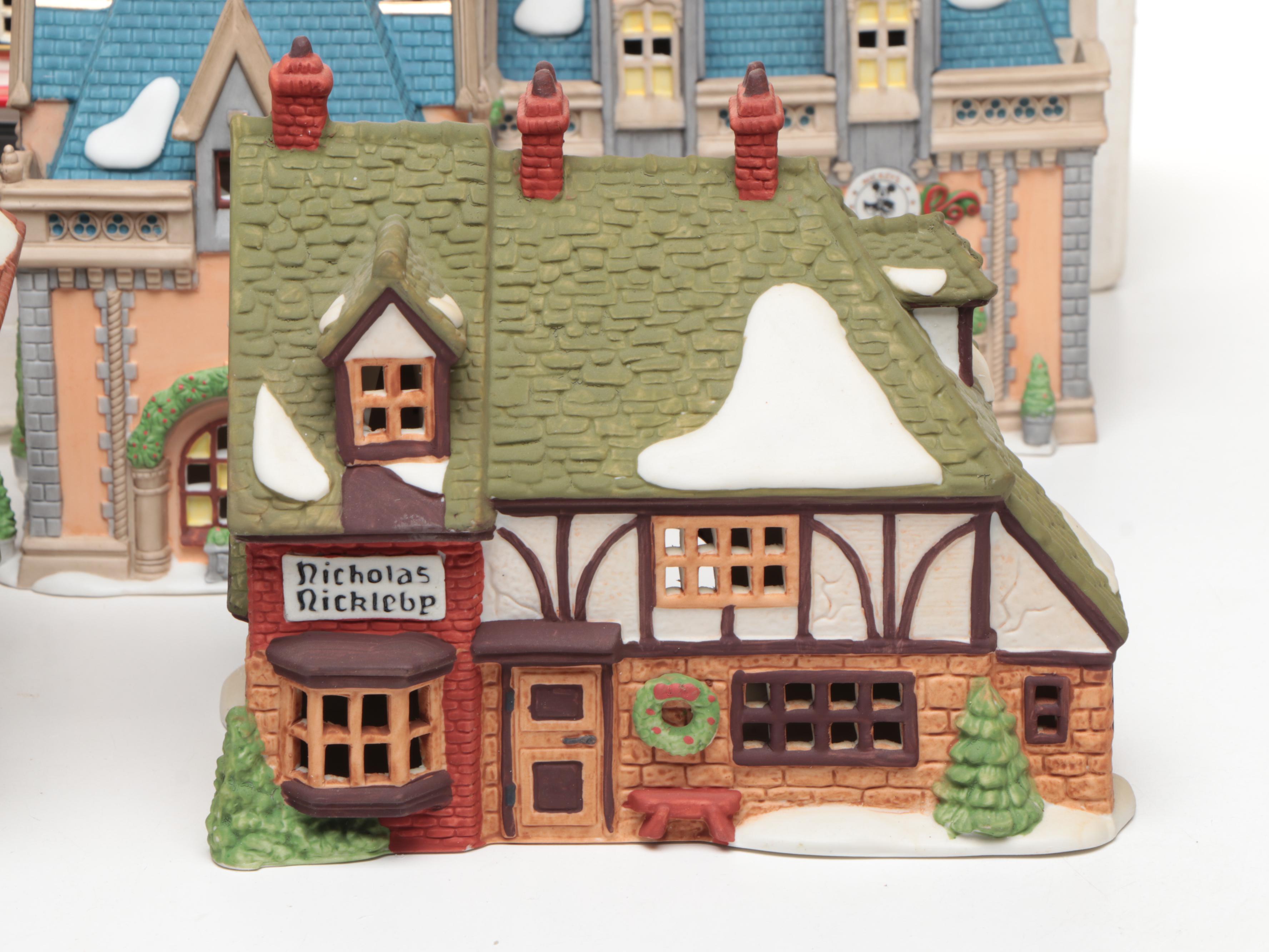 Department 56 "Mickey's Christmas Carol" and More Illuminated Buildings