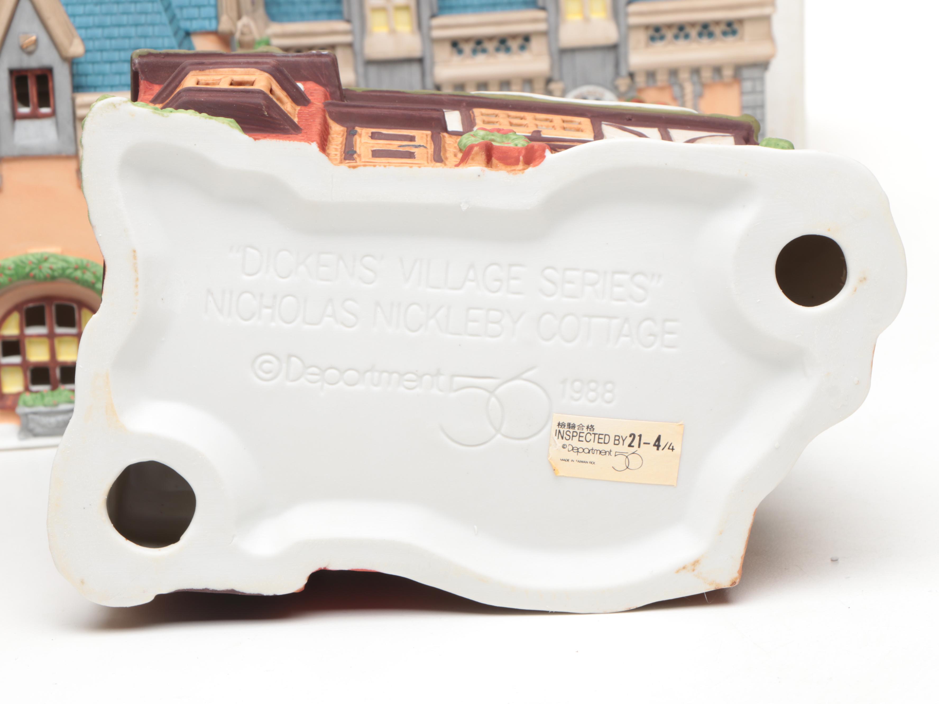 Department 56 "Mickey's Christmas Carol" and More Illuminated Buildings