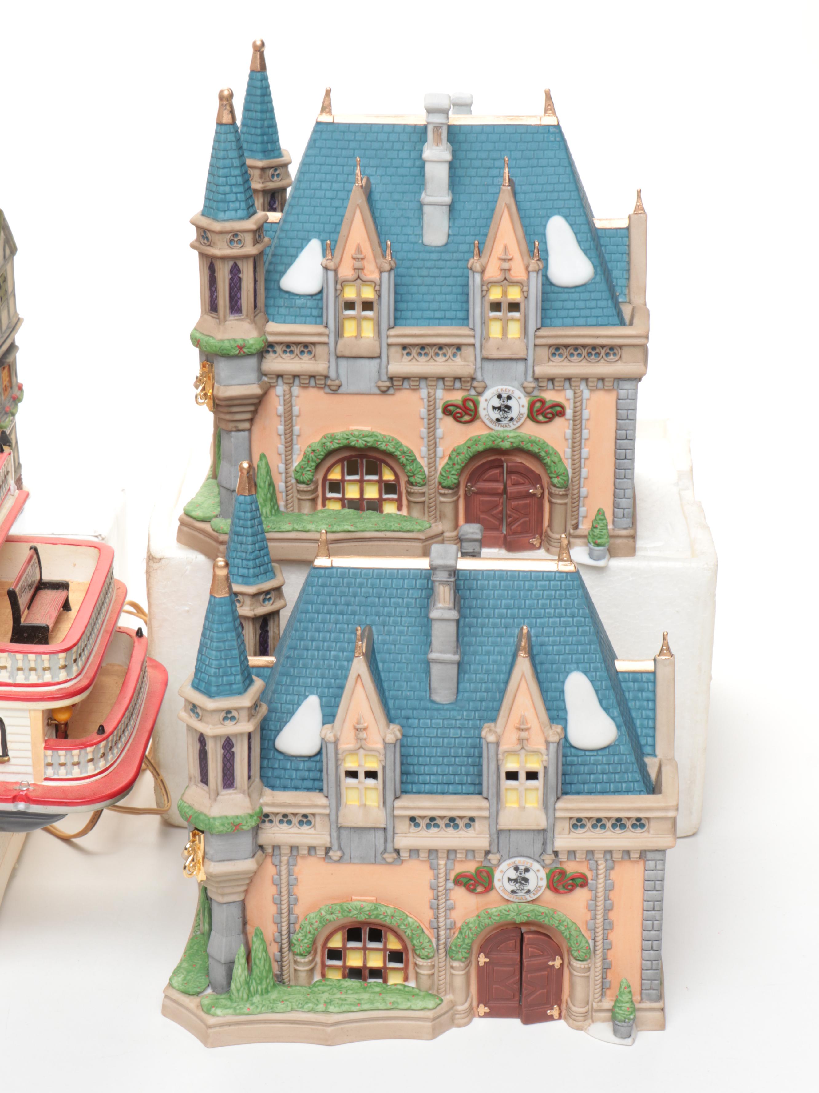 Department 56 "Mickey's Christmas Carol" and More Illuminated Buildings